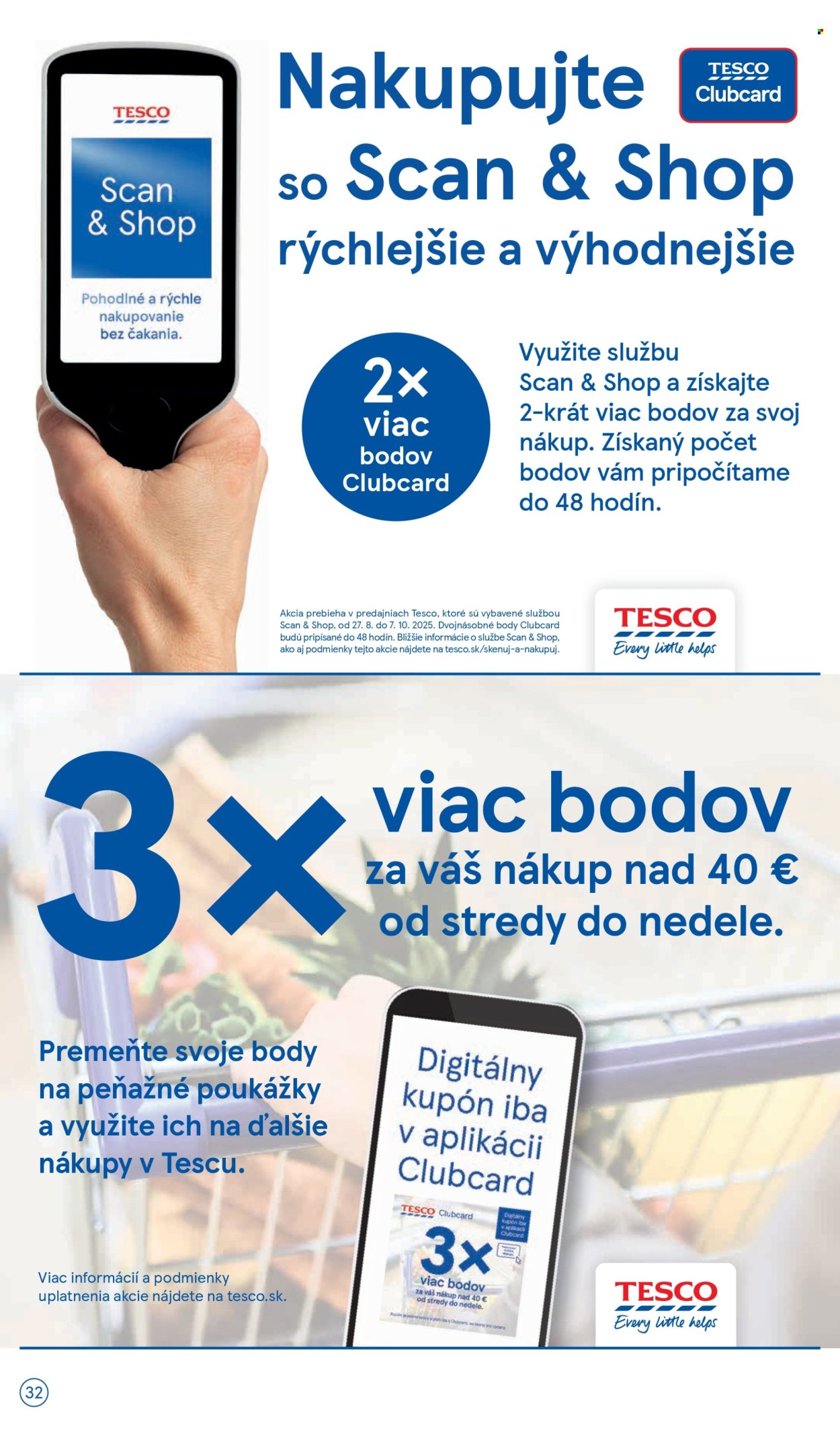 Leták TESCO - 17.9.2025 - 23.9.2025. Strana 32