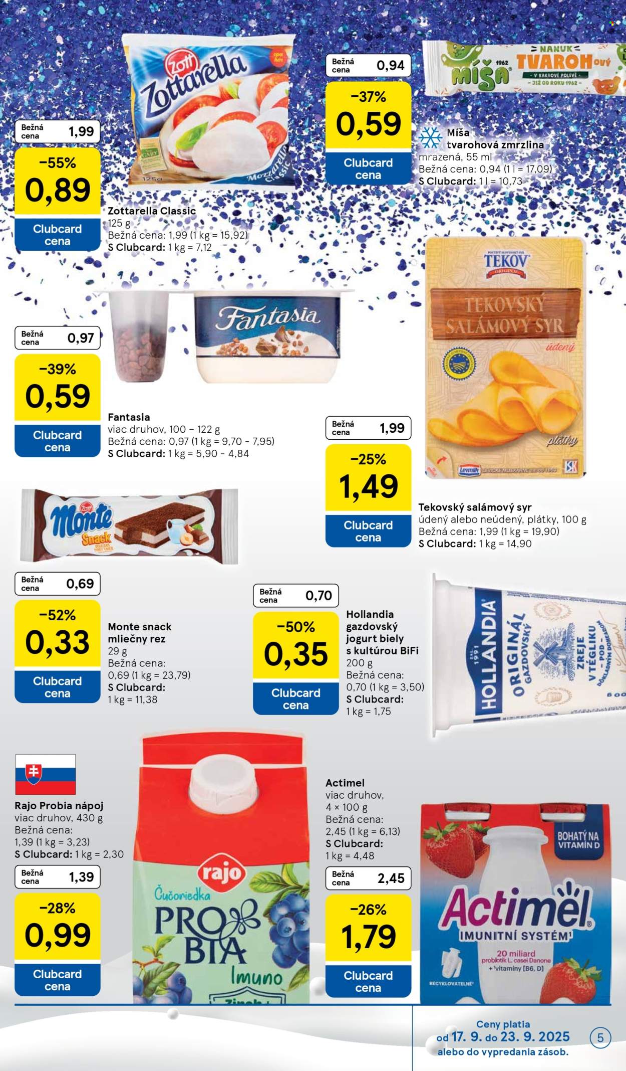 Leták TESCO supermarket - 17.9.2025 - 23.9.2025. Strana 5
