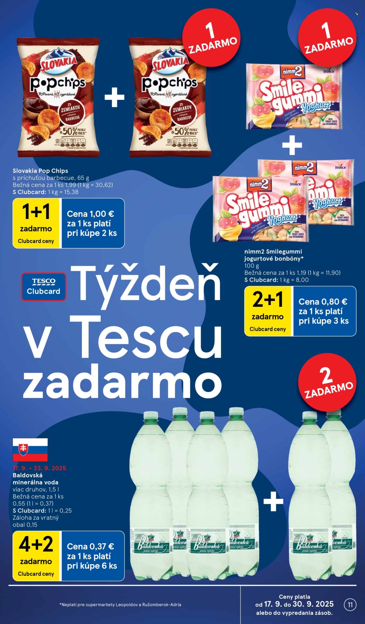 Leták TESCO supermarket - 17.9.2025 - 23.9.2025. Strana 11