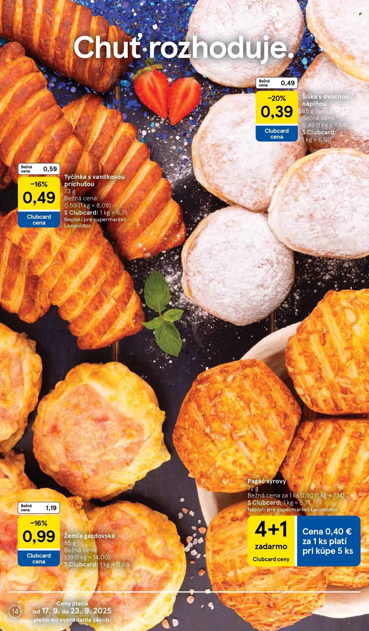 Leták TESCO supermarket - 17.9.2025 - 23.9.2025. Strana 14