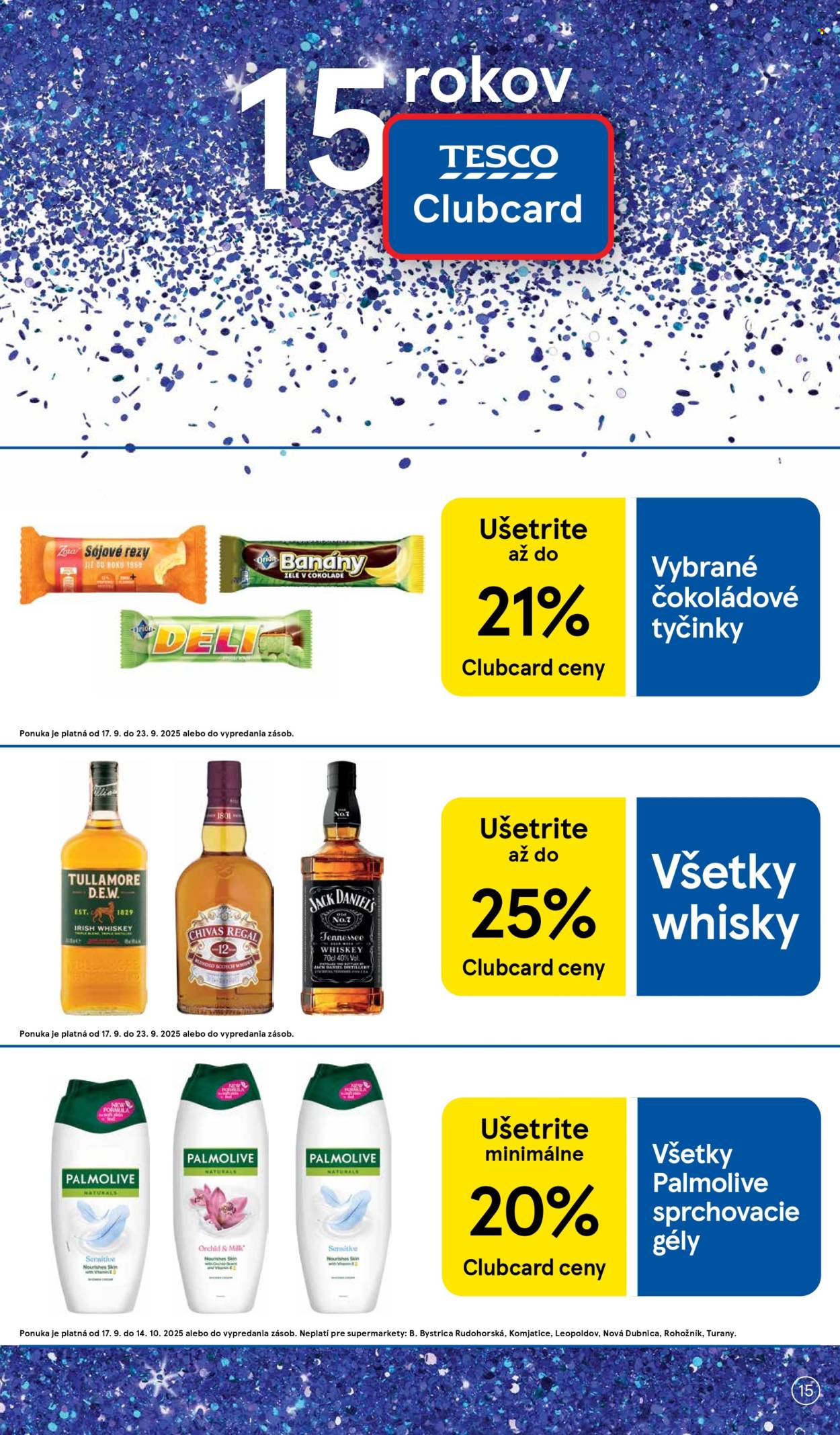 Leták TESCO supermarket - 17.9.2025 - 23.9.2025. Strana 15