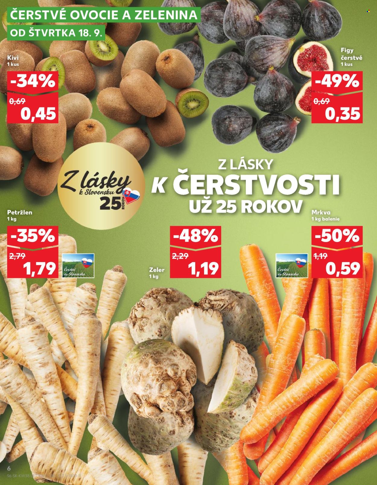 Leták Kaufland - 18.9.2025 - 24.9.2025. Strana 6