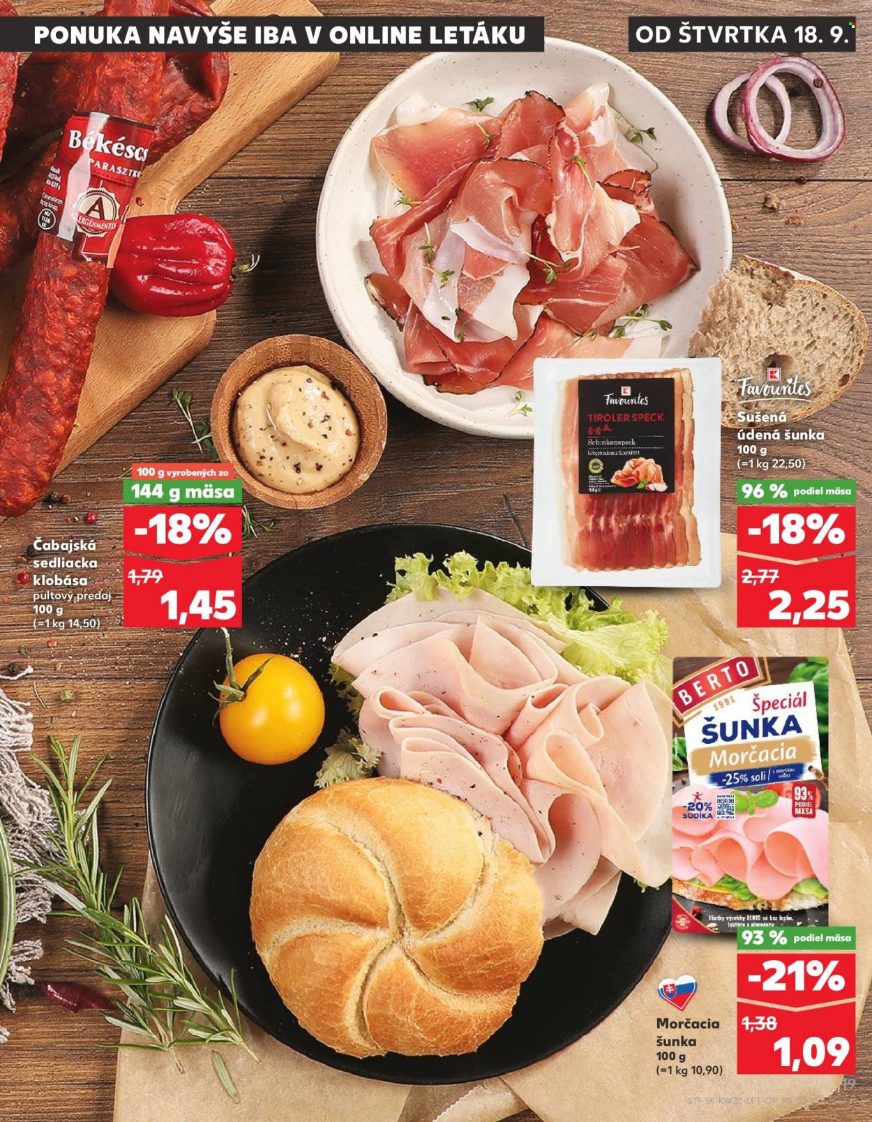 Leták Kaufland - 18.9.2025 - 24.9.2025. Strana 19