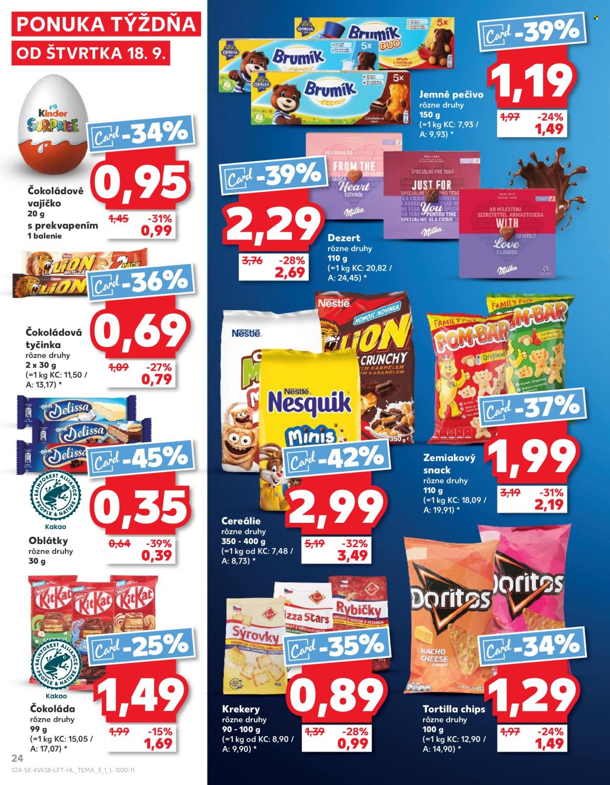 Leták Kaufland - 18.9.2025 - 24.9.2025. Strana 24