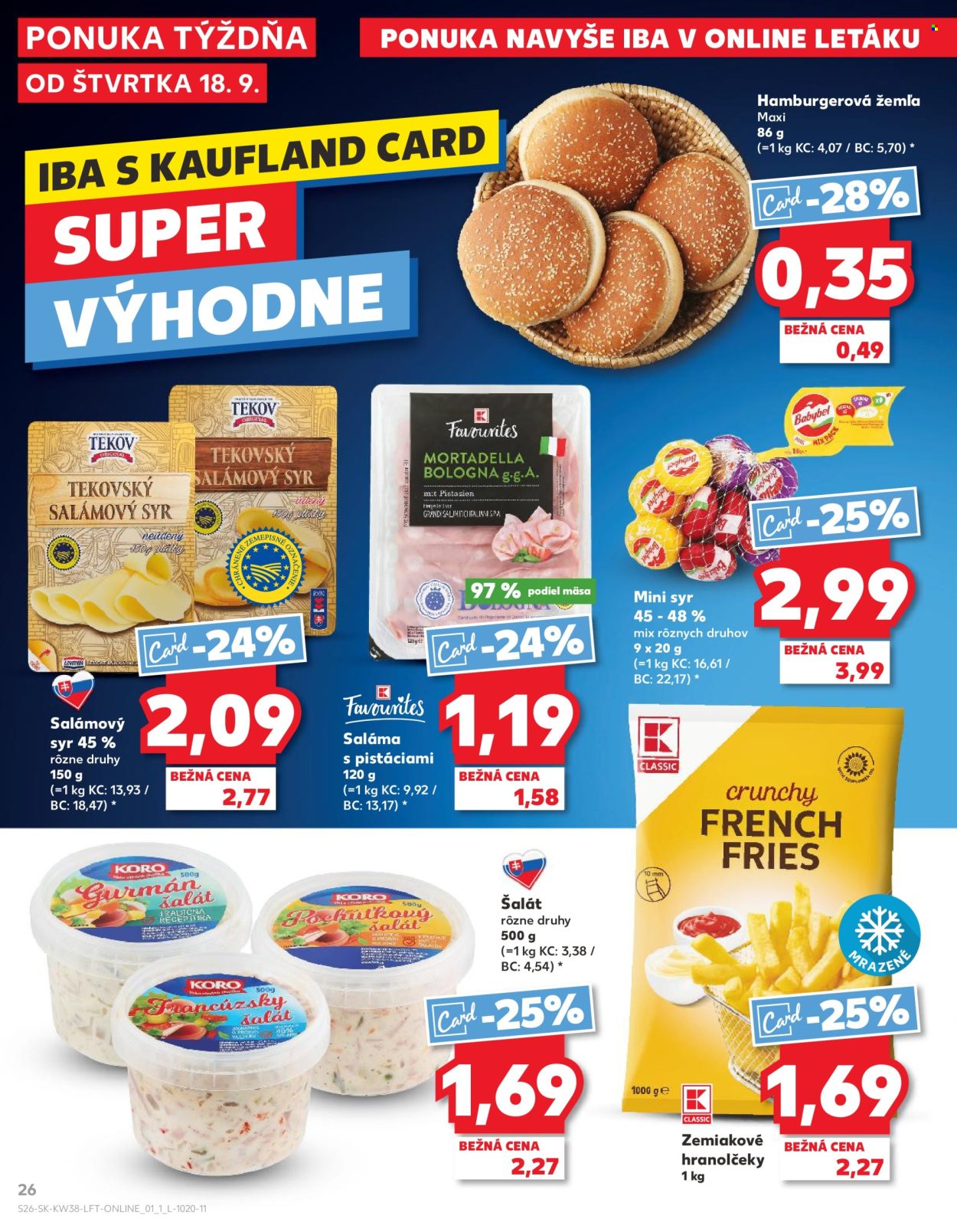 Leták Kaufland - 18.9.2025 - 24.9.2025. Strana 26