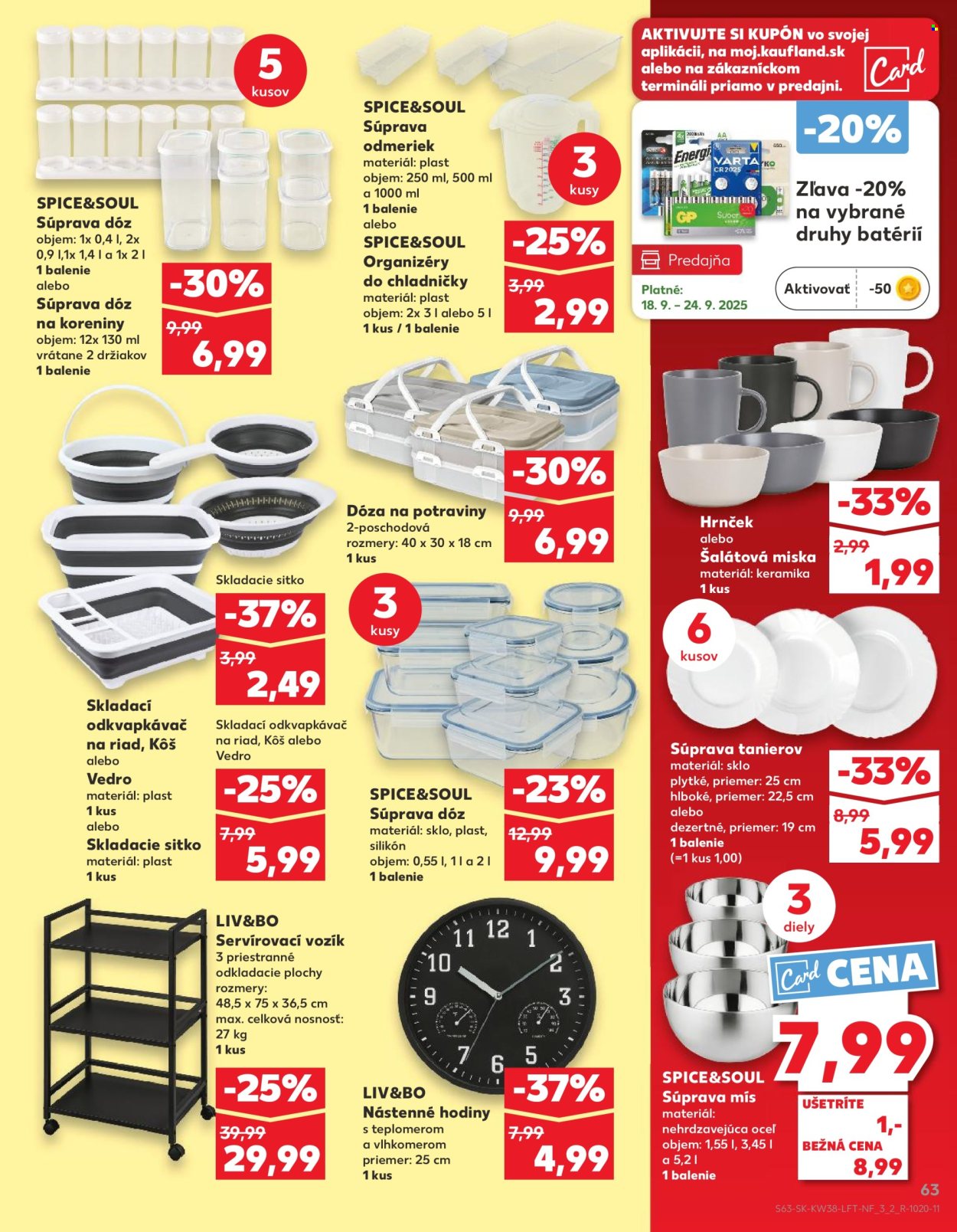 Leták Kaufland - 18.9.2025 - 24.9.2025. Strana 63