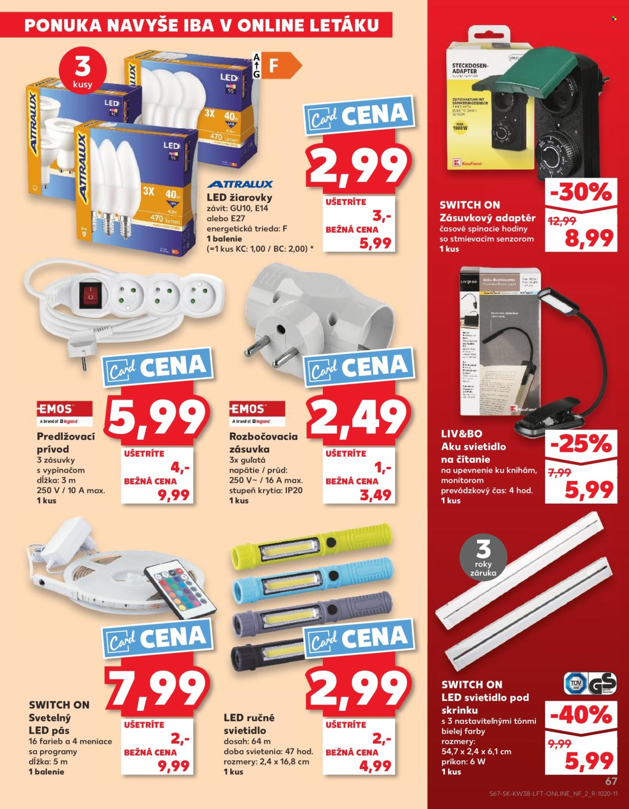 Leták Kaufland - 18.9.2025 - 24.9.2025. Strana 67