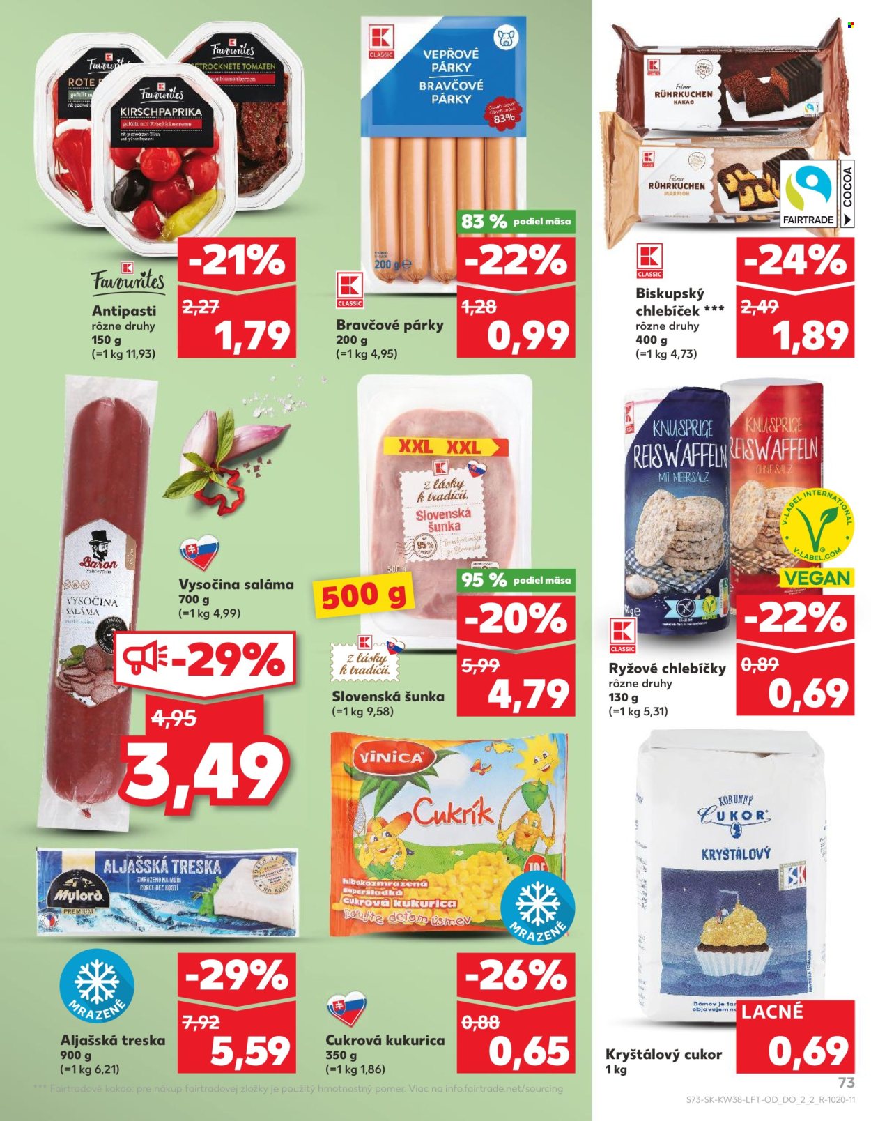 Leták Kaufland - 18.9.2025 - 24.9.2025. Strana 73