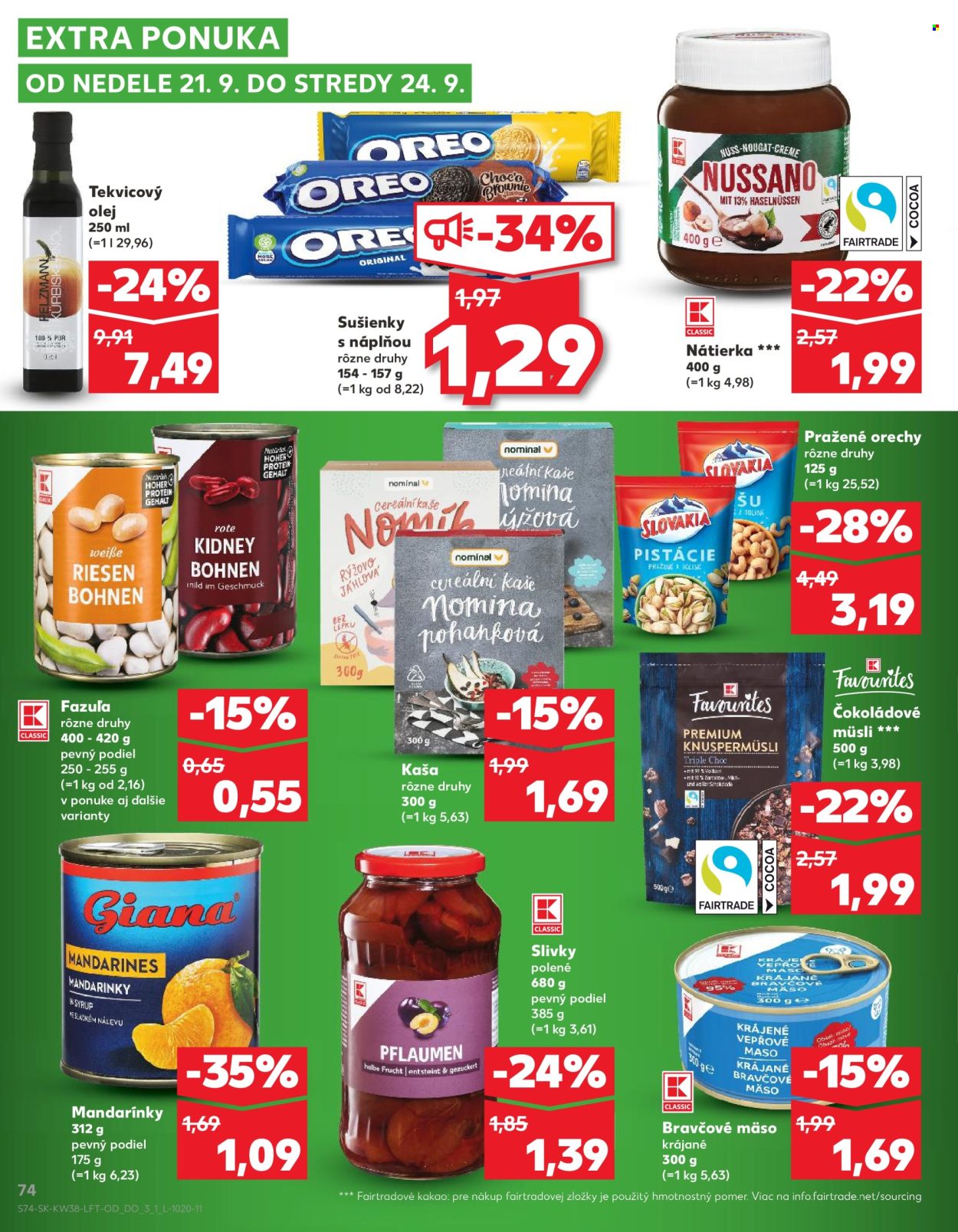 Leták Kaufland - 18.9.2025 - 24.9.2025. Strana 74