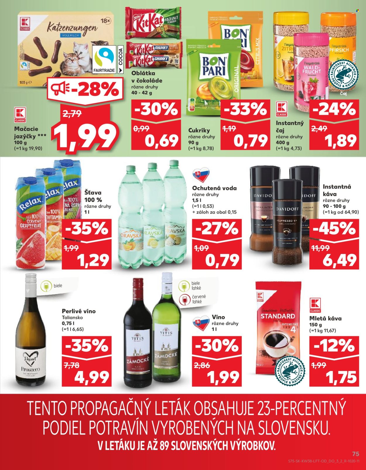 Leták Kaufland - 18.9.2025 - 24.9.2025. Strana 75