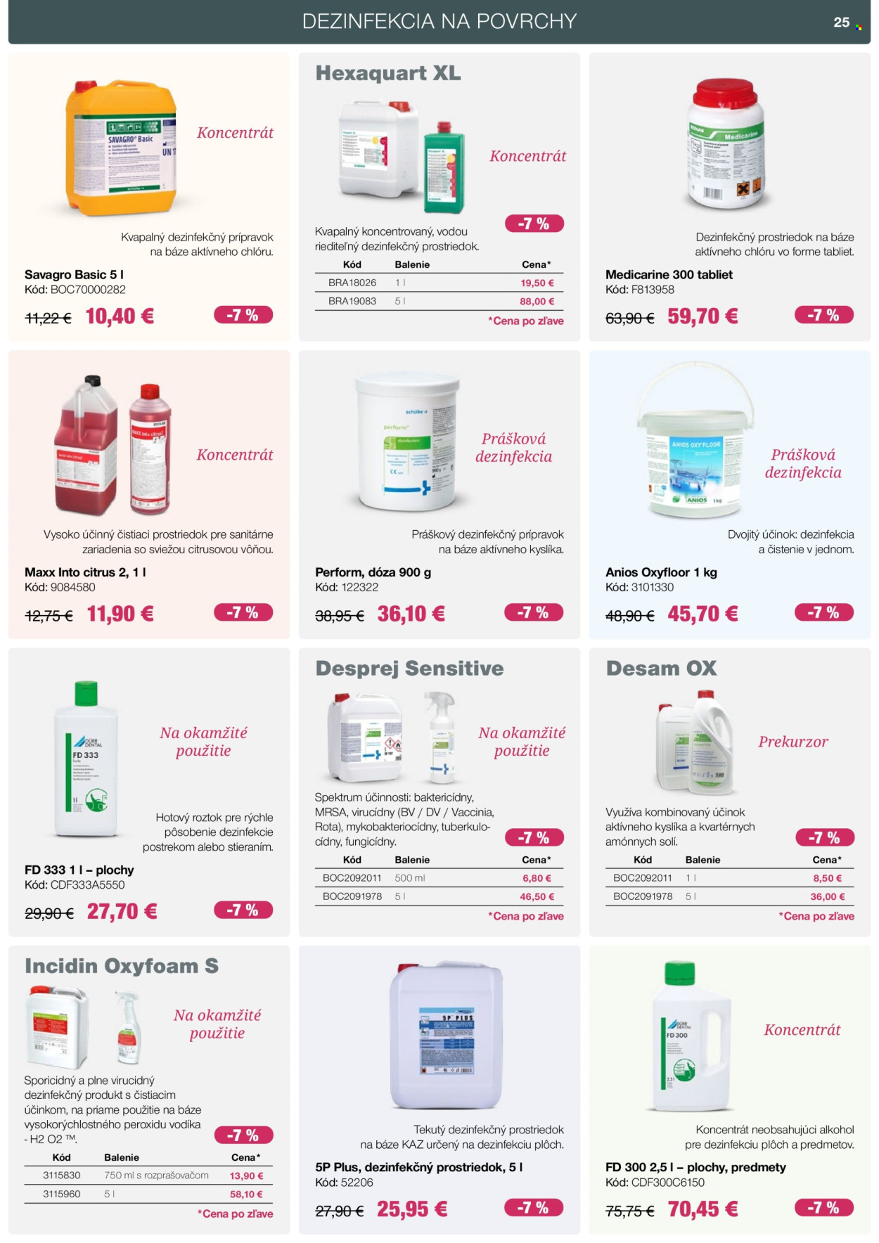 Leták Medplus - 8.9.2025 - 26.9.2025. Strana 25