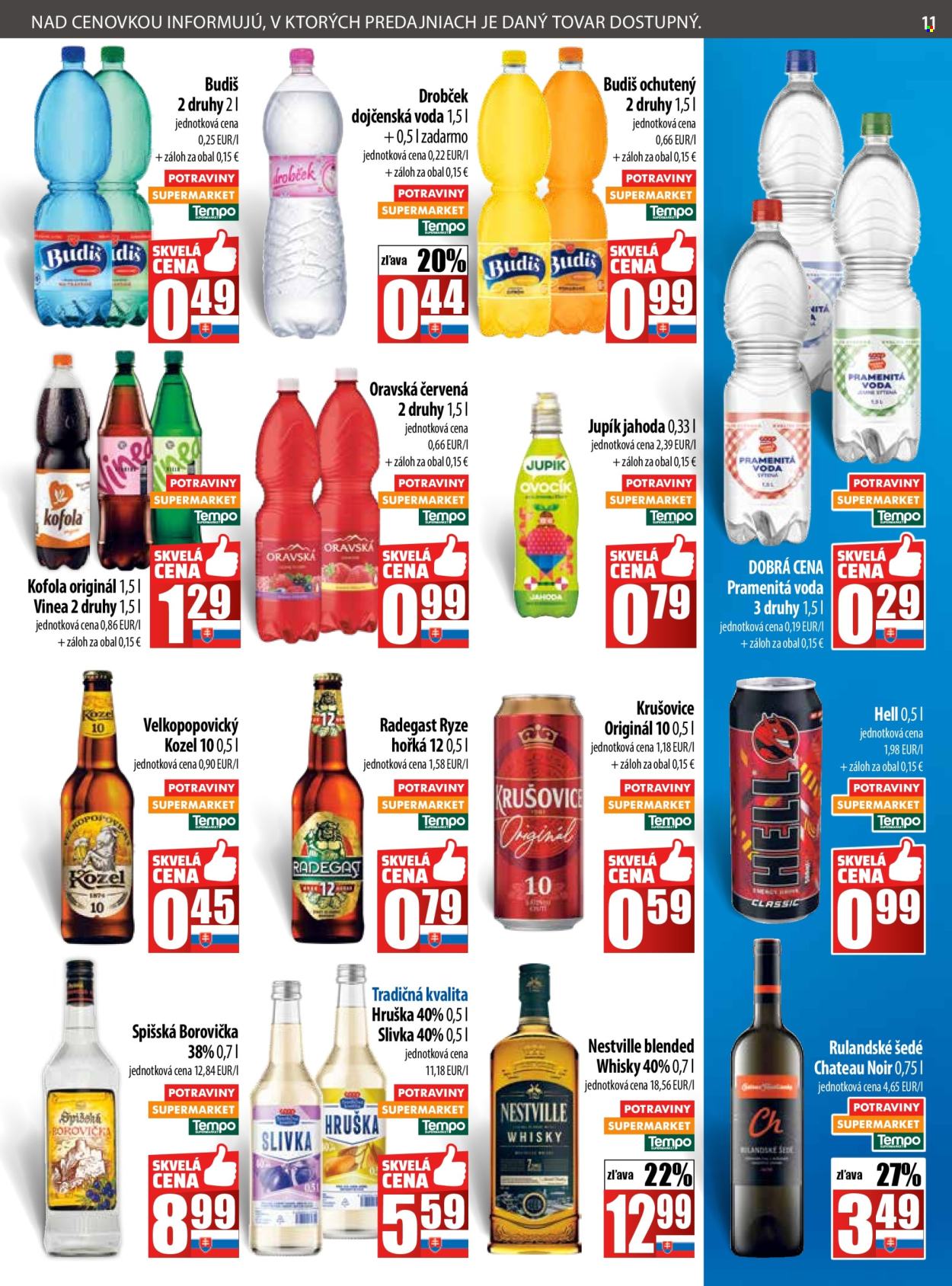 Leták COOP Jednota - 18.9.2025 - 24.9.2025. Strana 11