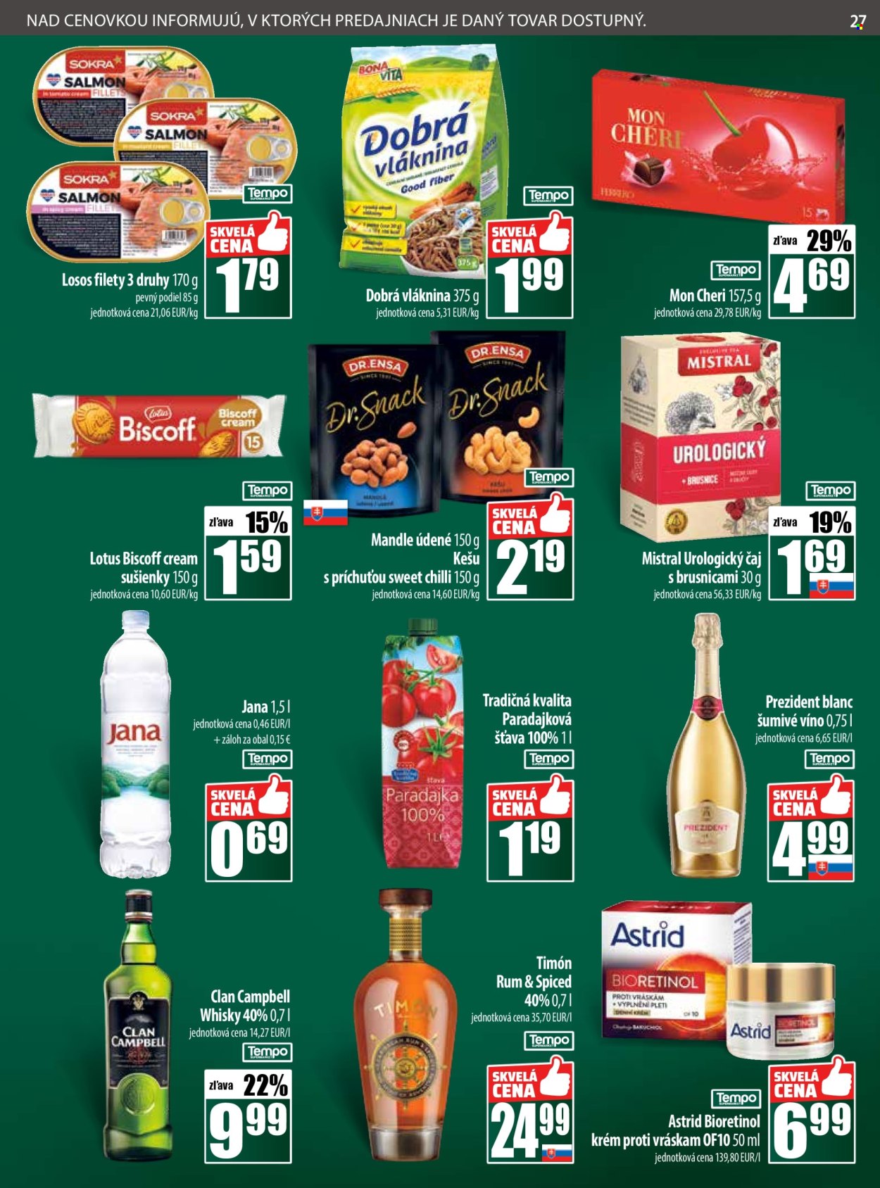 Leták COOP Jednota - 18.9.2025 - 24.9.2025. Strana 27