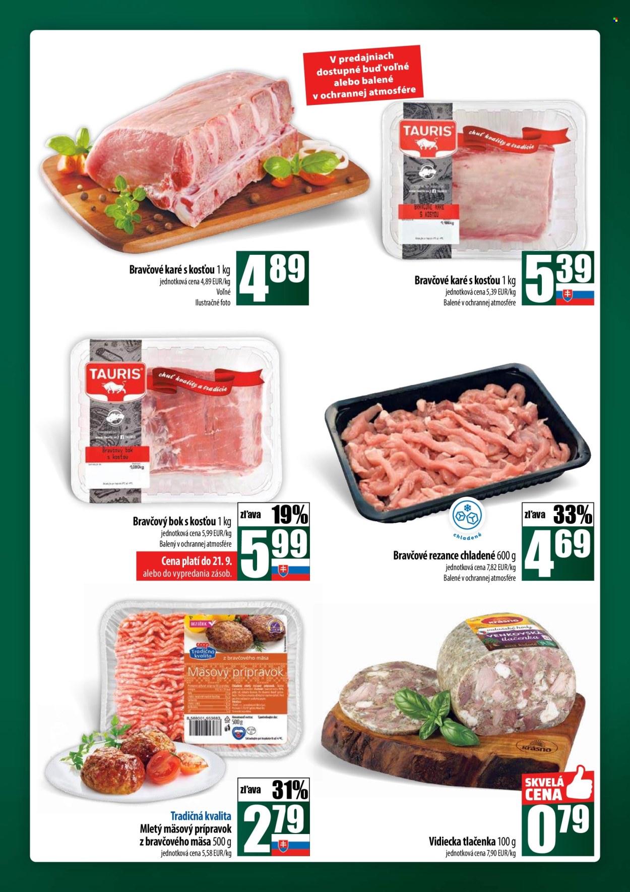 Leták COOP Jednota - 18.9.2025 - 24.9.2025. Strana 7