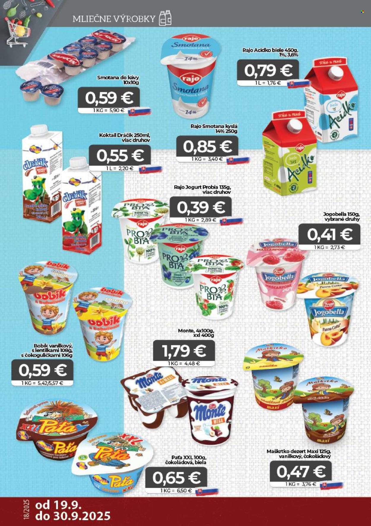 Leták CBA Komfos - 19.9.2025 - 30.9.2025. Strana 4