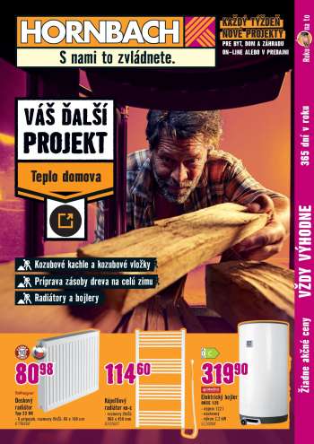 Leták Hornbach - 17.9.2025 - 1.10.2025.