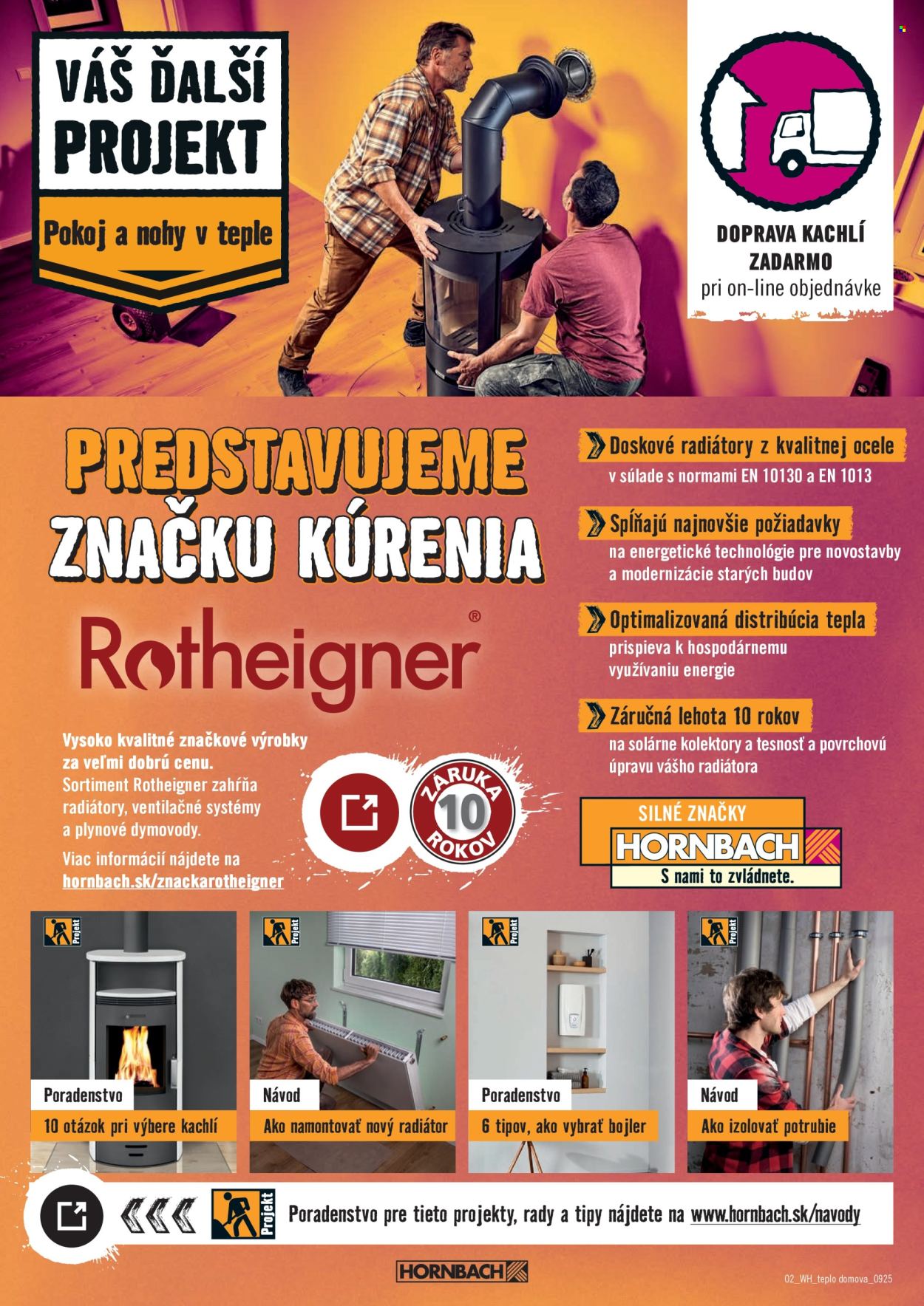Leták Hornbach - 17.9.2025 - 1.10.2025. Strana 2
