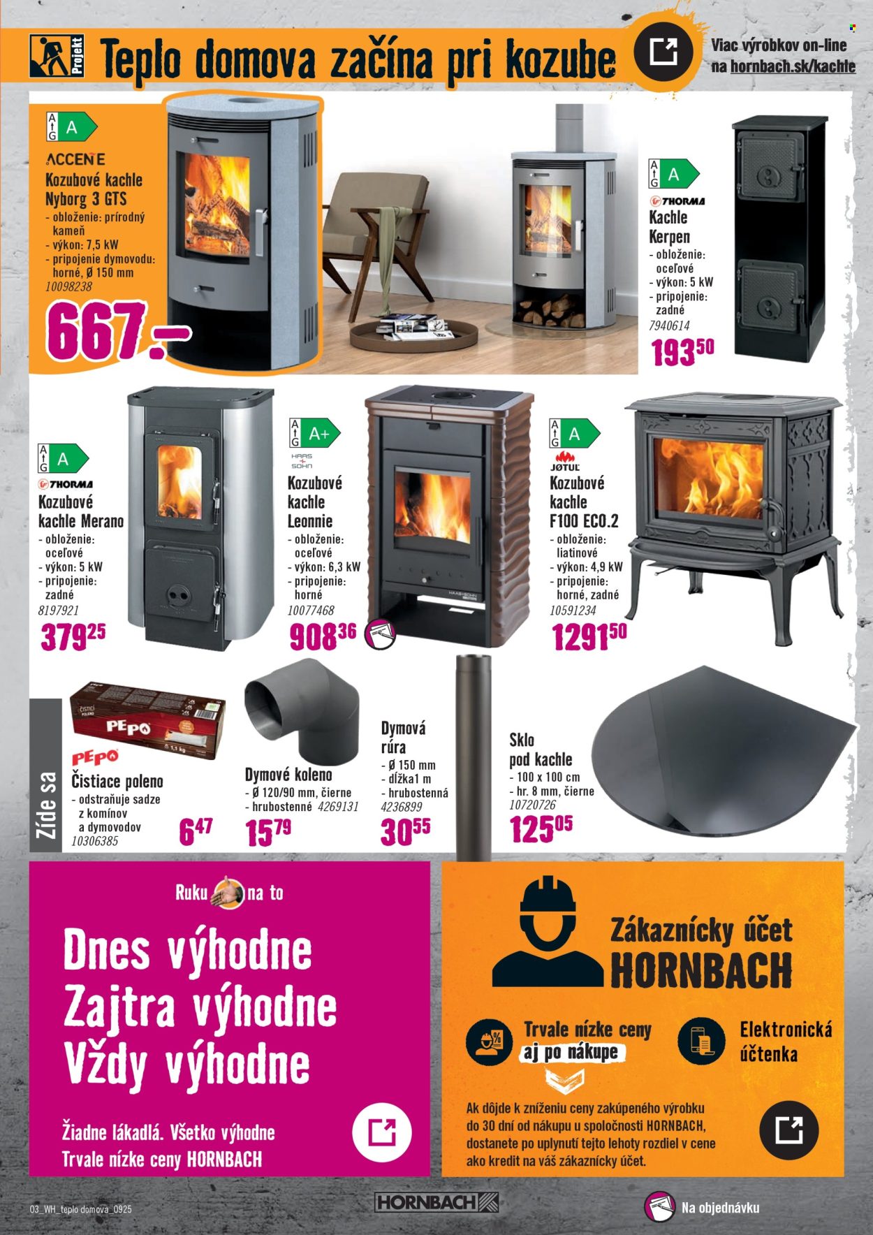 Leták Hornbach - 17.9.2025 - 1.10.2025. Strana 3