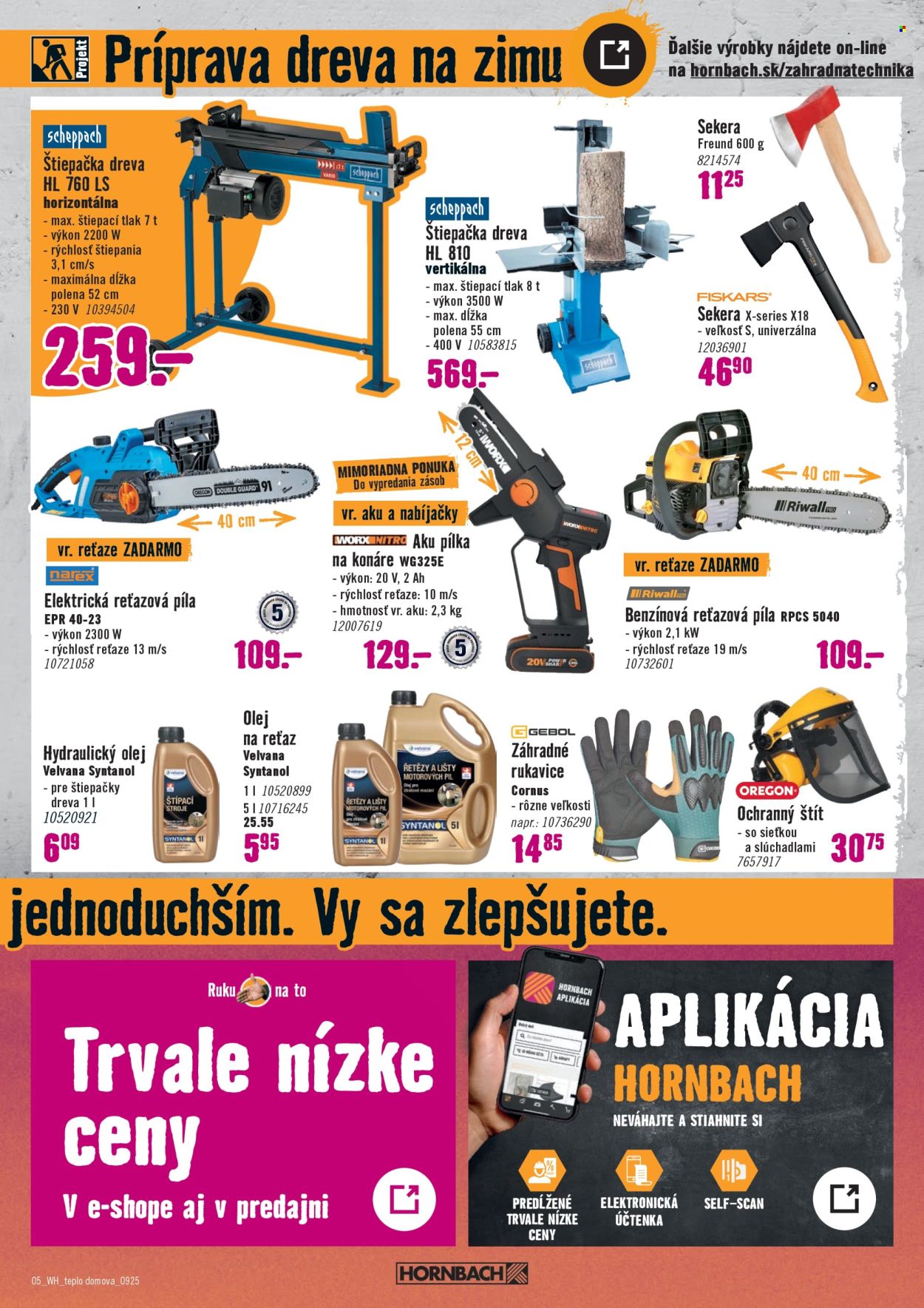 Leták Hornbach - 17.9.2025 - 1.10.2025. Strana 5