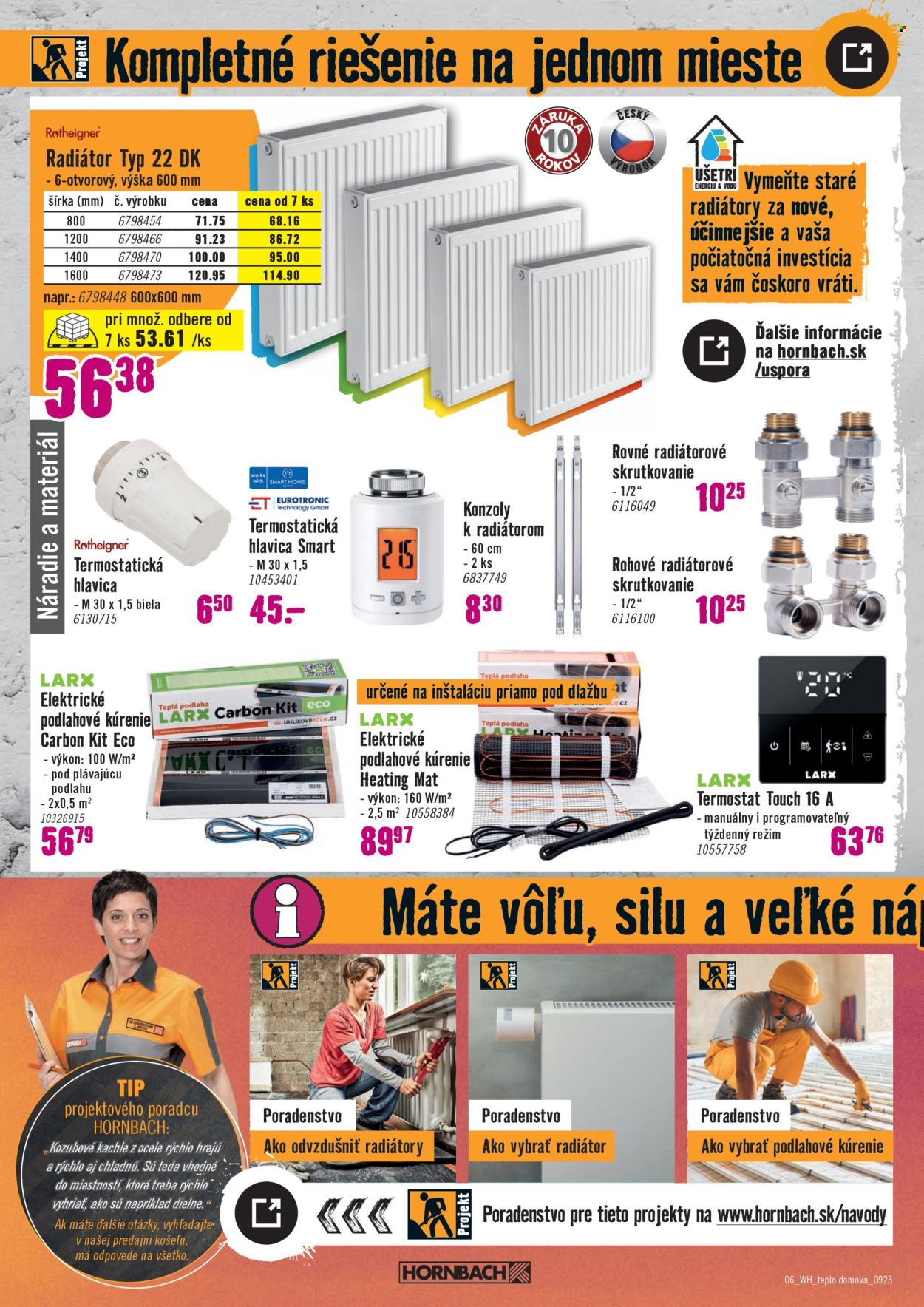 Leták Hornbach - 17.9.2025 - 1.10.2025. Strana 6