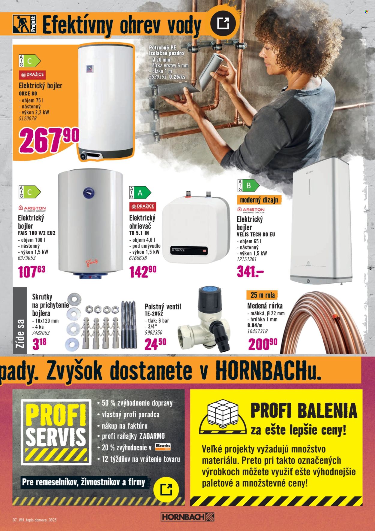 Leták Hornbach - 17.9.2025 - 1.10.2025. Strana 7