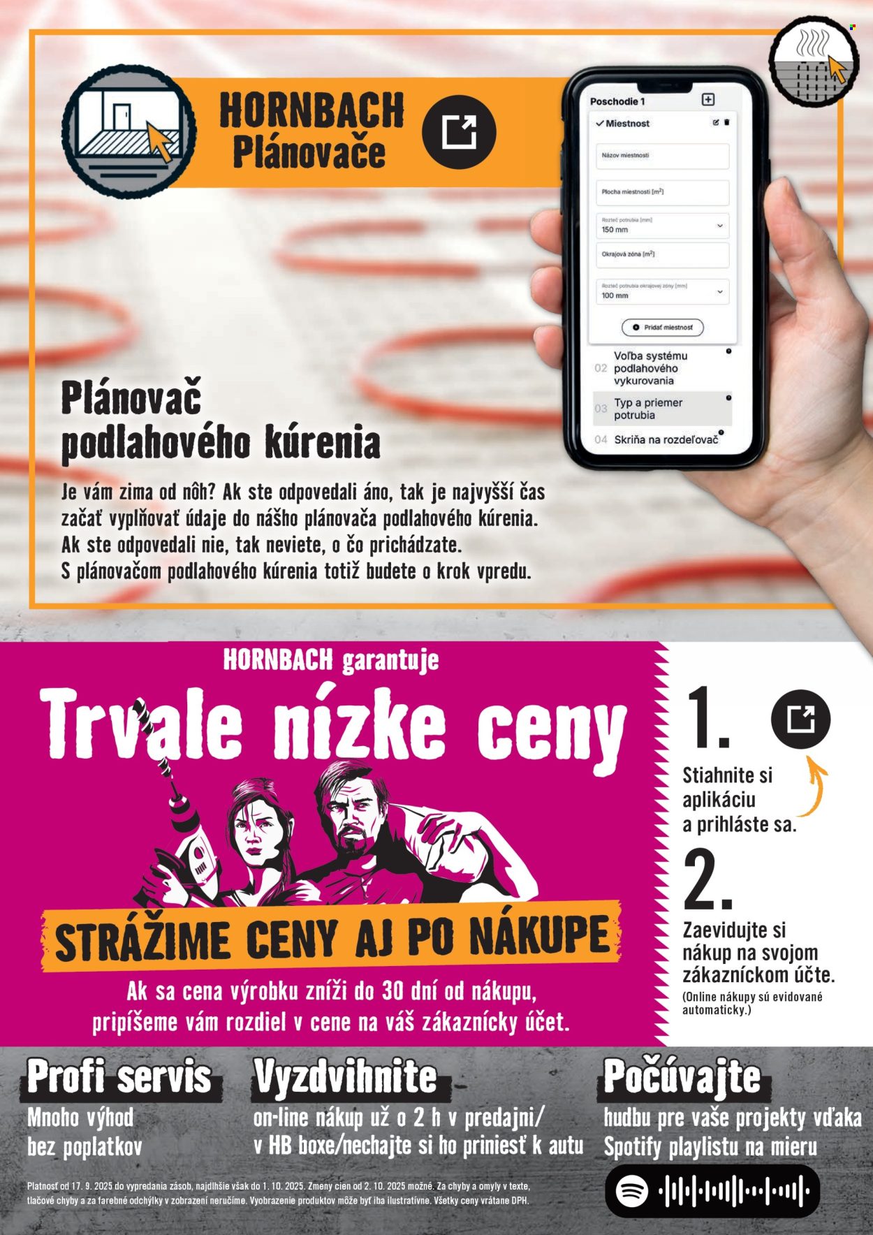 Leták Hornbach - 17.9.2025 - 1.10.2025. Strana 9
