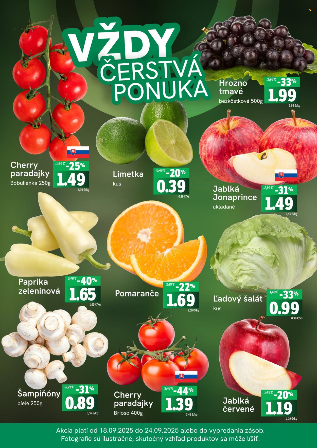 Leták FRESH - 18.9.2025 - 24.9.2025. Strana 3