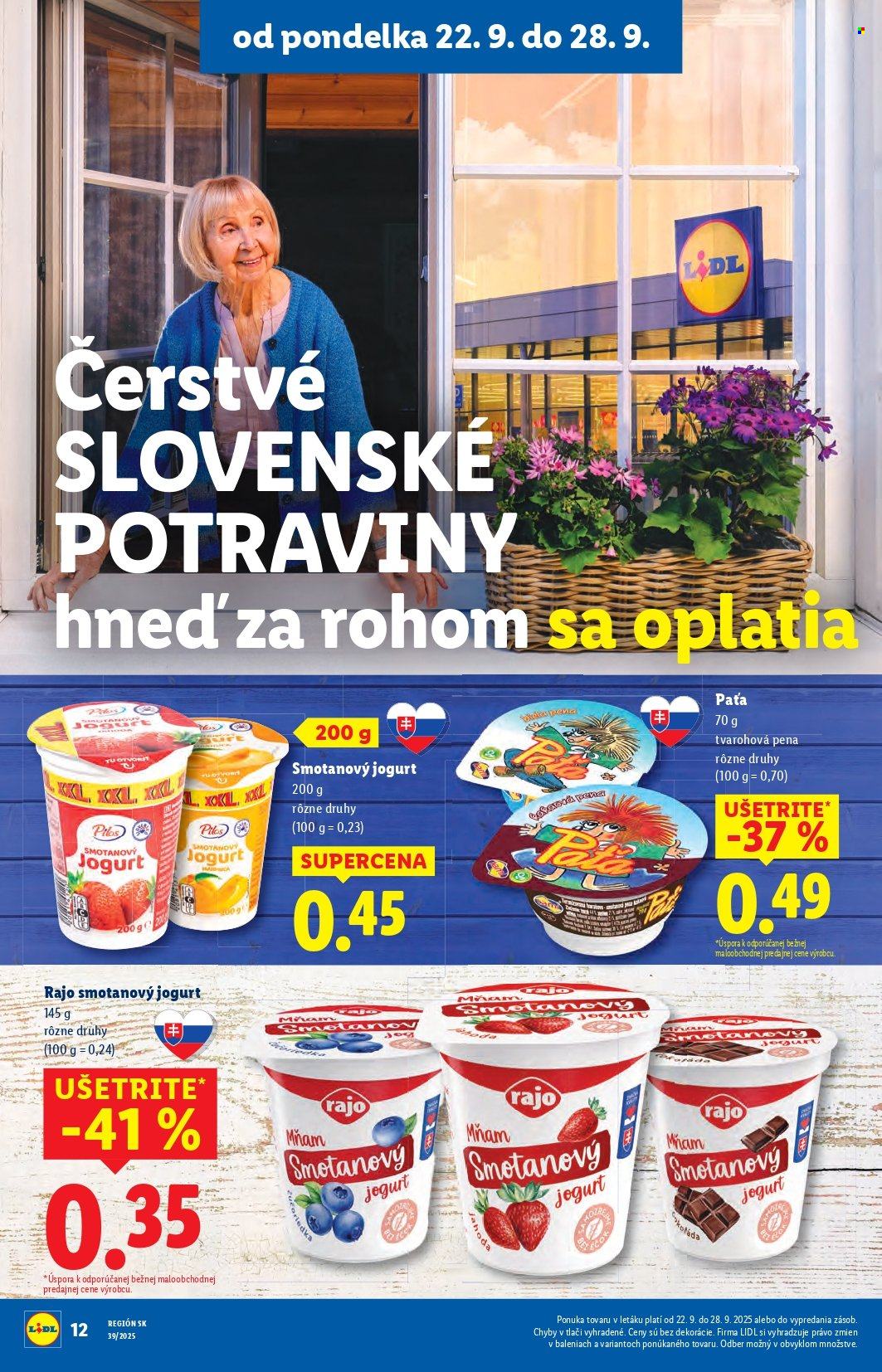 Leták Lidl - 22.9.2025 - 28.9.2025. Strana 14