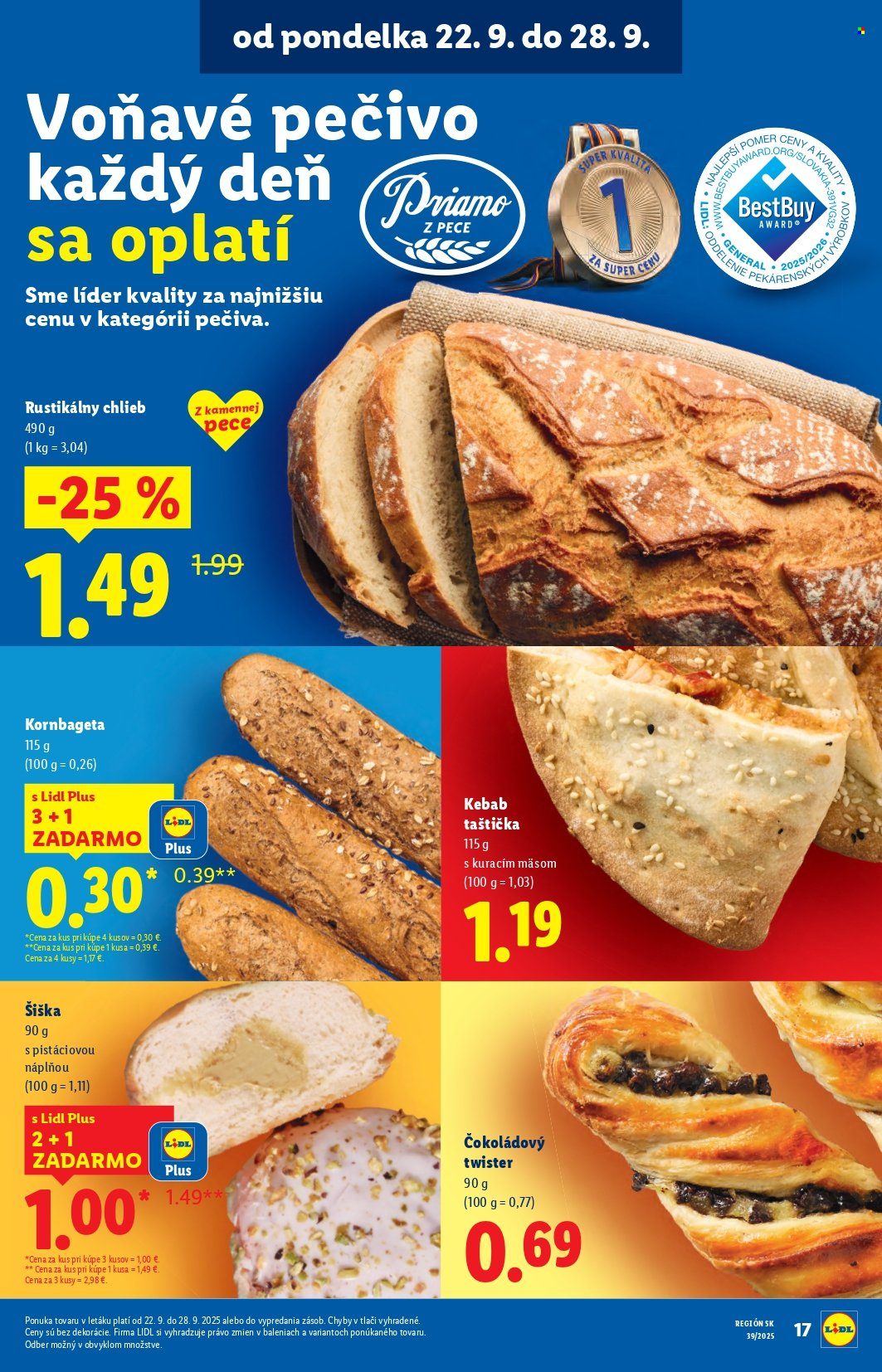 Leták Lidl - 22.9.2025 - 28.9.2025. Strana 19