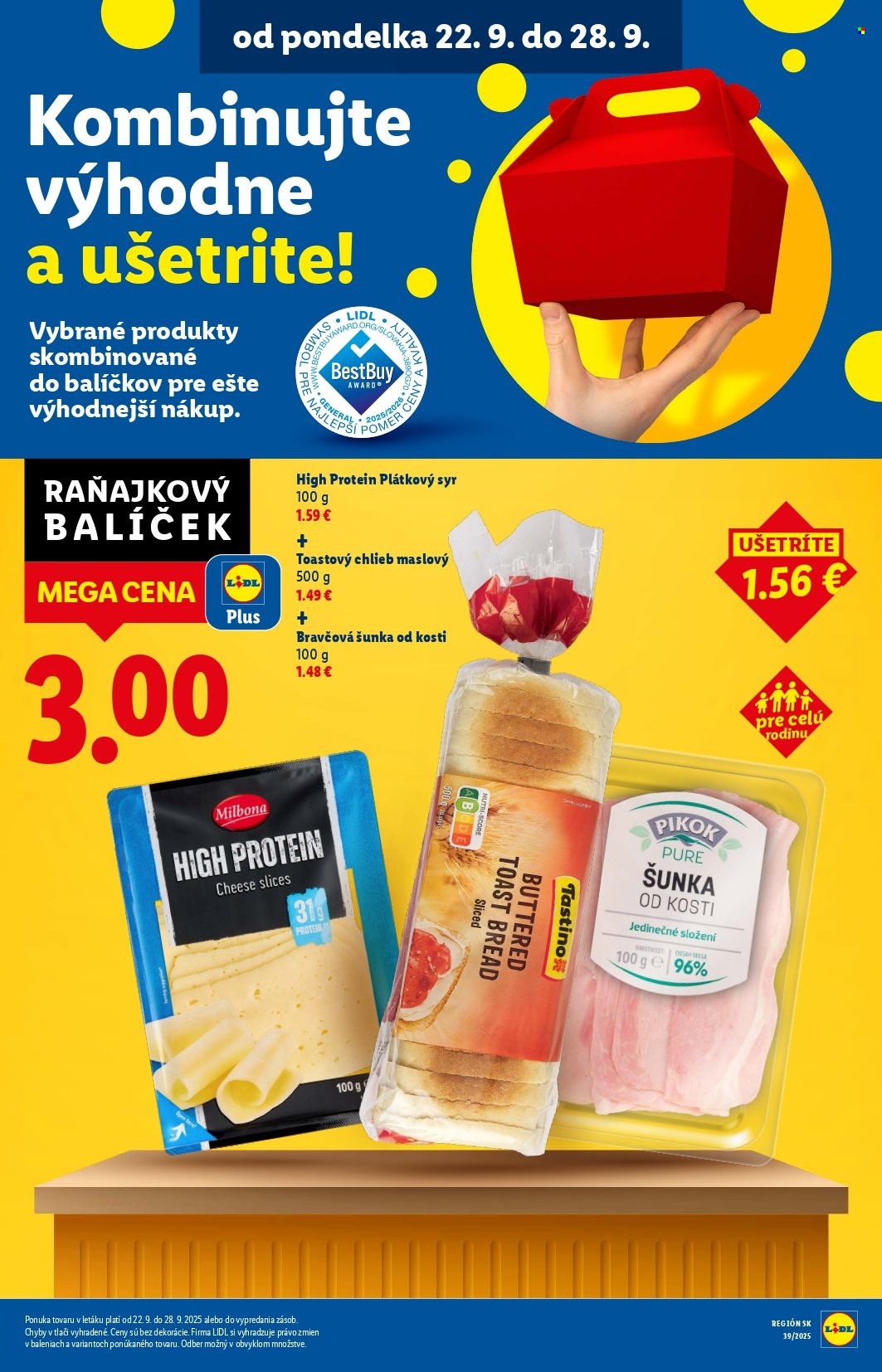 Leták Lidl - 22.9.2025 - 28.9.2025. Strana 20