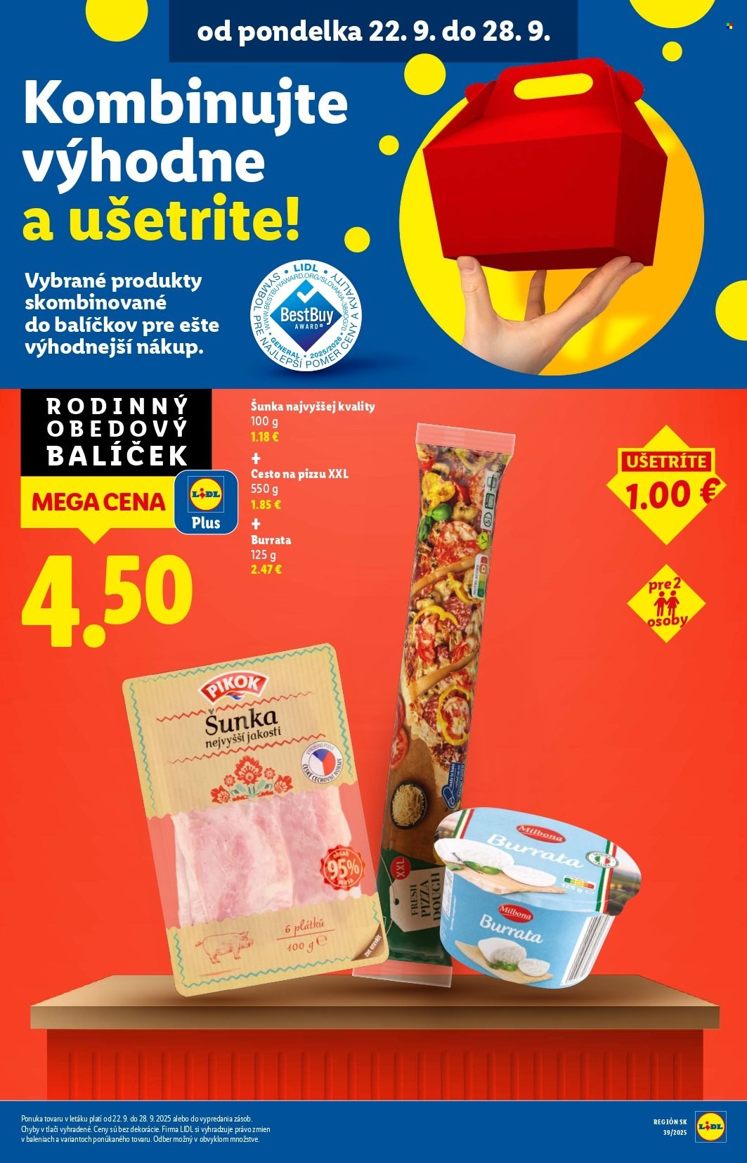 Leták Lidl - 22.9.2025 - 28.9.2025. Strana 21