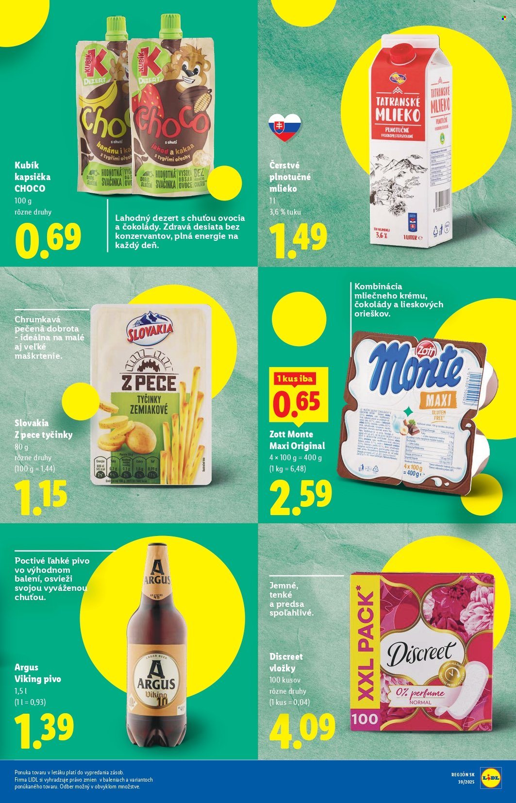 Leták Lidl - 22.9.2025 - 28.9.2025. Strana 25