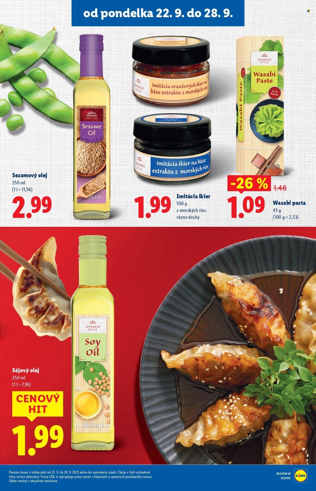 Leták Lidl - 22.9.2025 - 28.9.2025. Strana 31