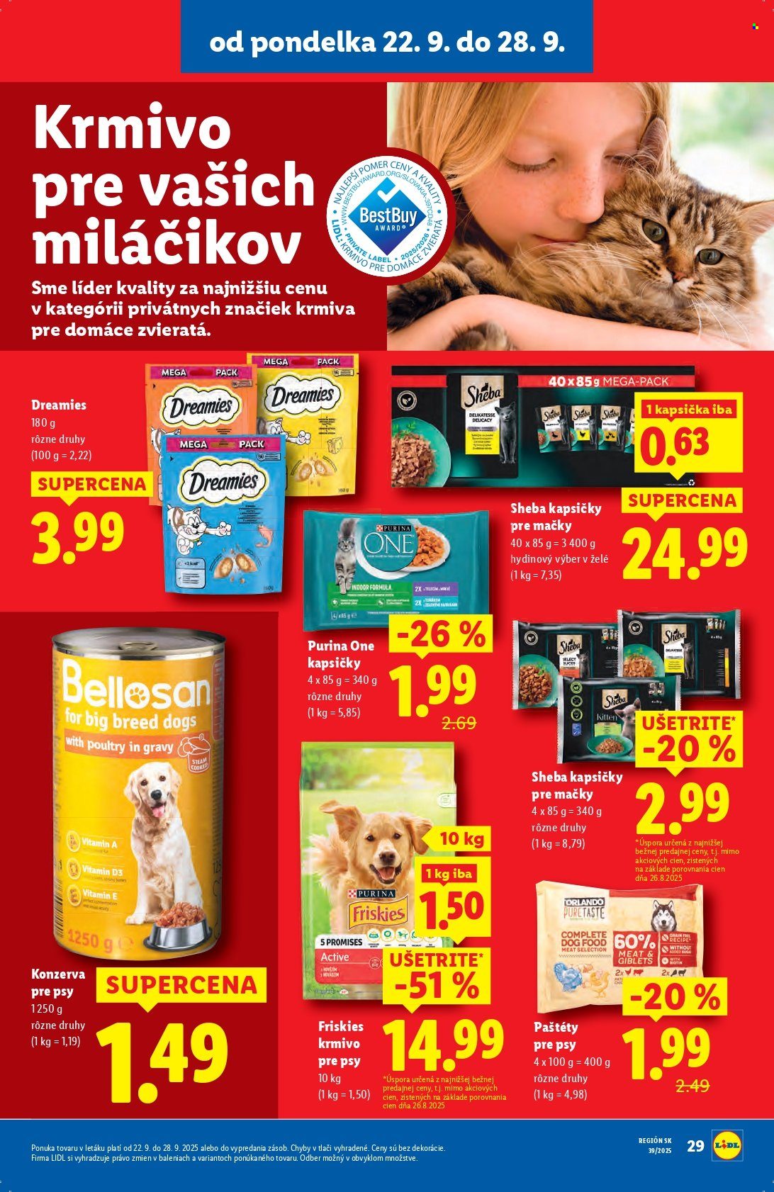 Leták Lidl - 22.9.2025 - 28.9.2025. Strana 41