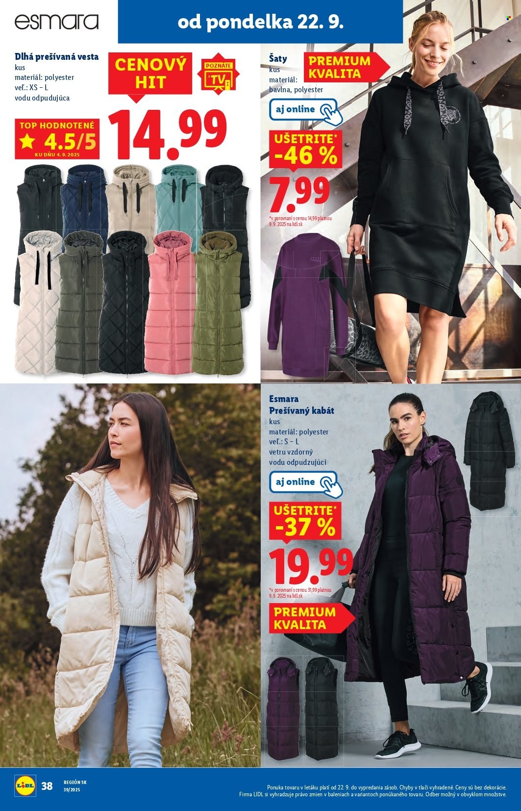 Leták Lidl - 22.9.2025 - 28.9.2025. Strana 56