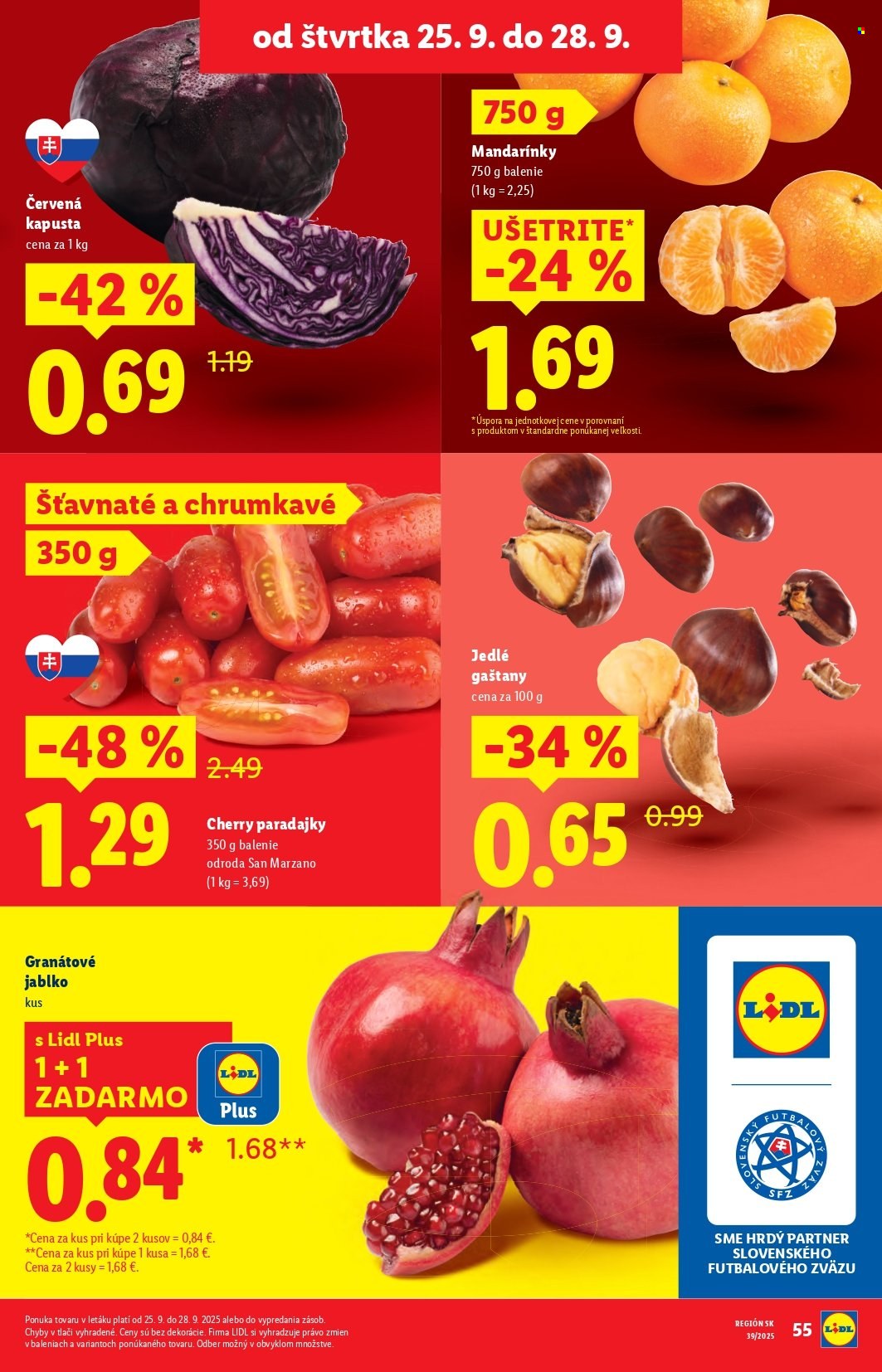 Leták Lidl - 22.9.2025 - 28.9.2025. Strana 69