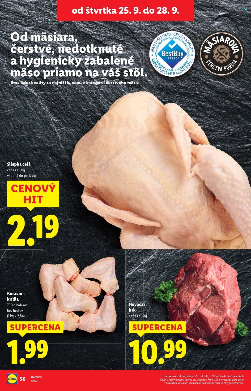 Leták Lidl - 22.9.2025 - 28.9.2025. Strana 72