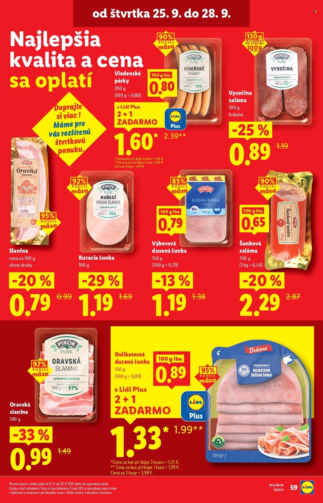 Leták Lidl - 22.9.2025 - 28.9.2025. Strana 75