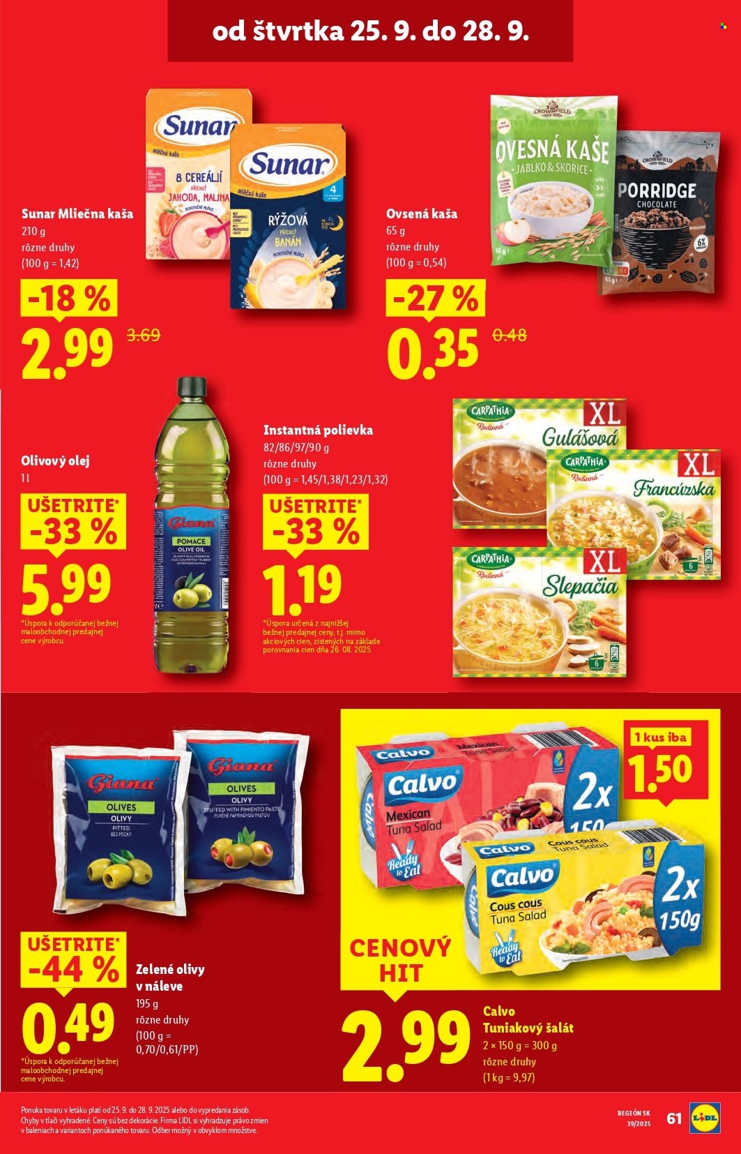 Leták Lidl - 22.9.2025 - 28.9.2025. Strana 77