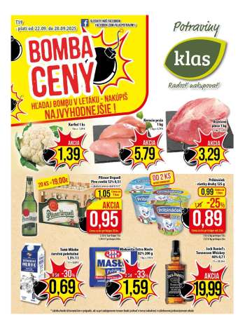 Leták Klas - 22.9.2025 - 28.9.2025.