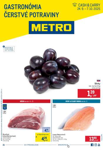 Leták Metro - 24.9.2025 - 7.10.2025.