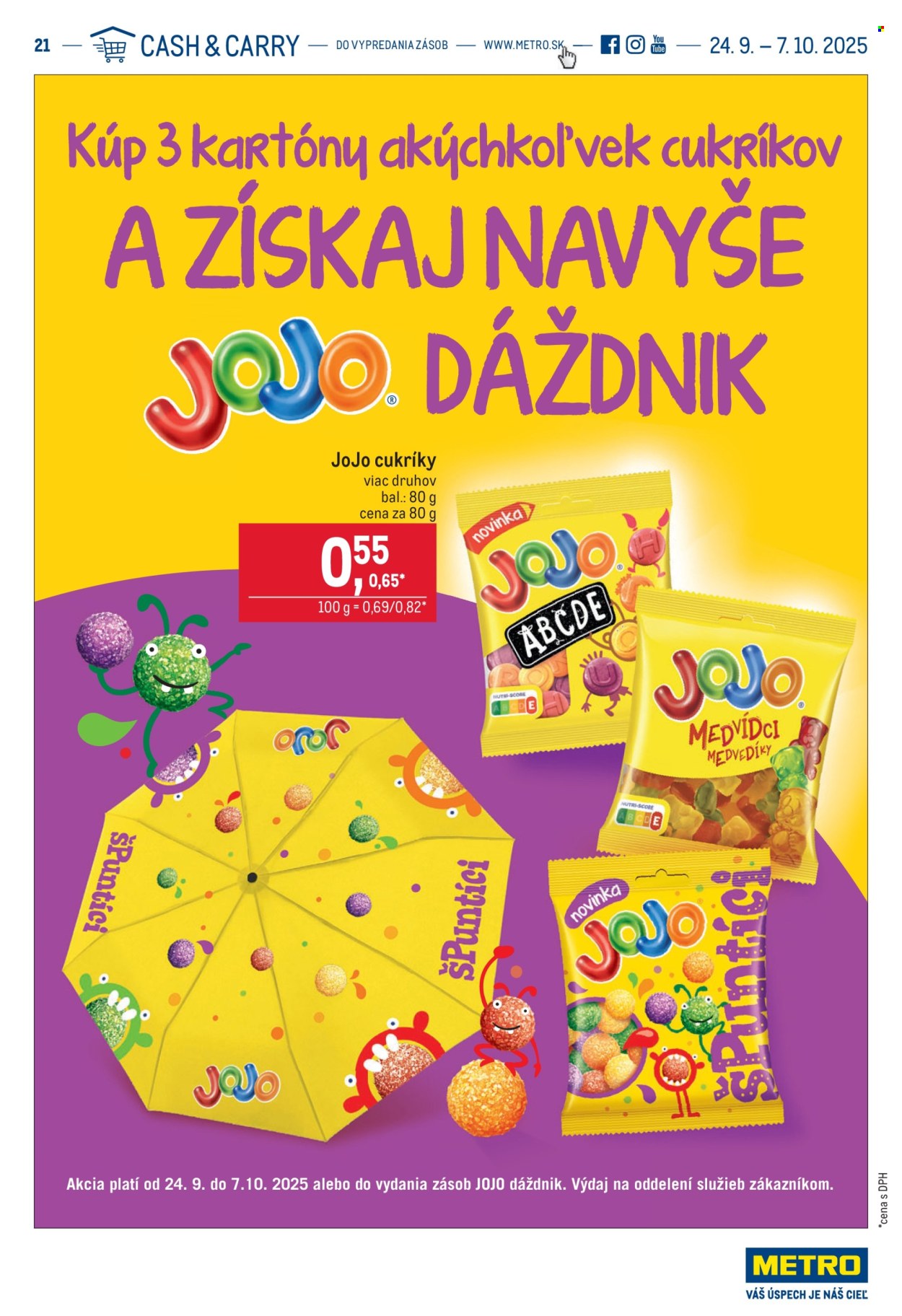 Leták Metro - 24.9.2025 - 7.10.2025. Strana 1