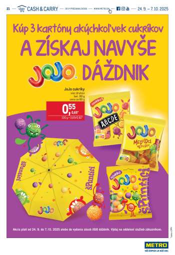 Leták Metro - 24.9.2025 - 7.10.2025.