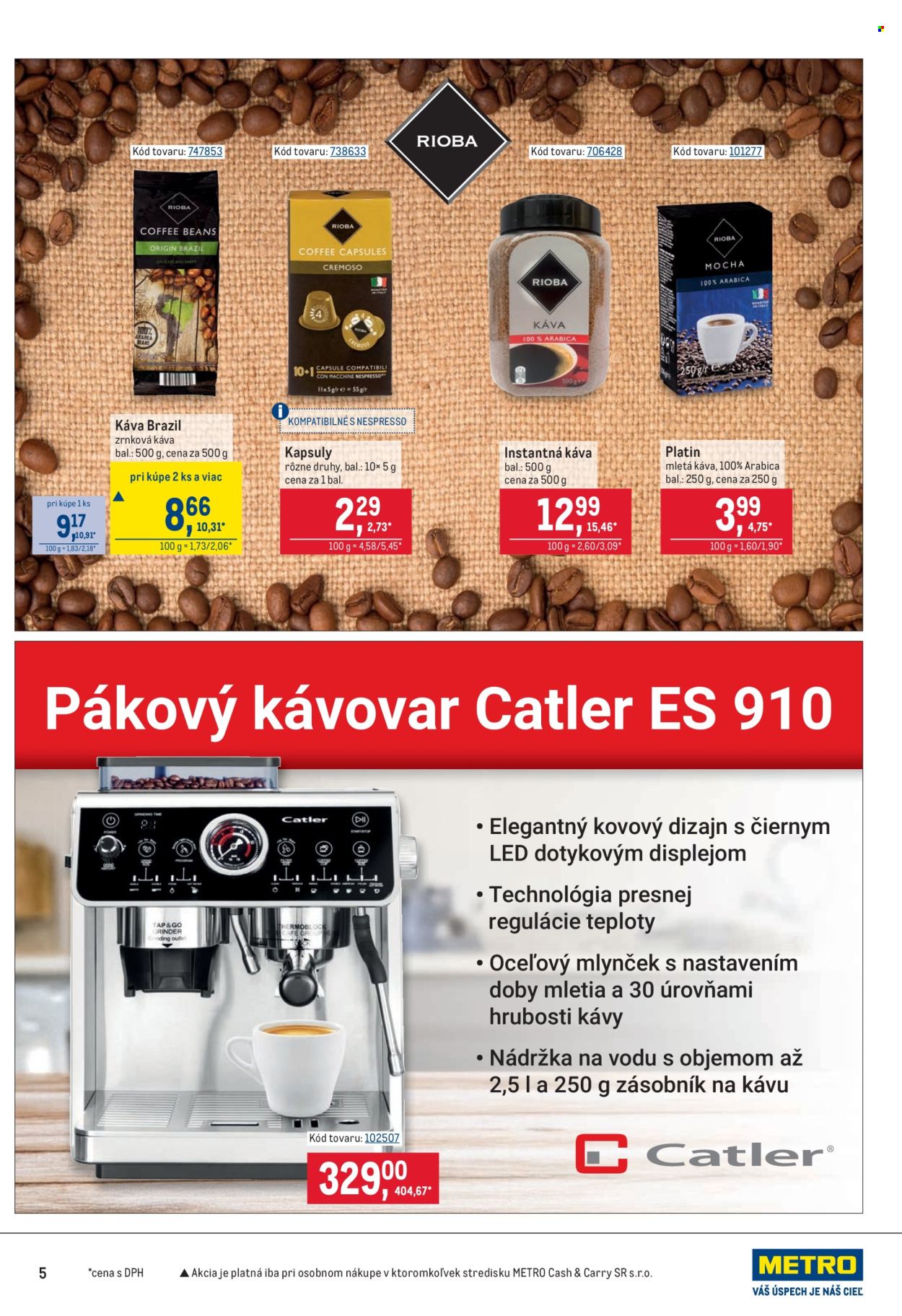 Leták Metro - 24.9.2025 - 7.10.2025. Strana 5