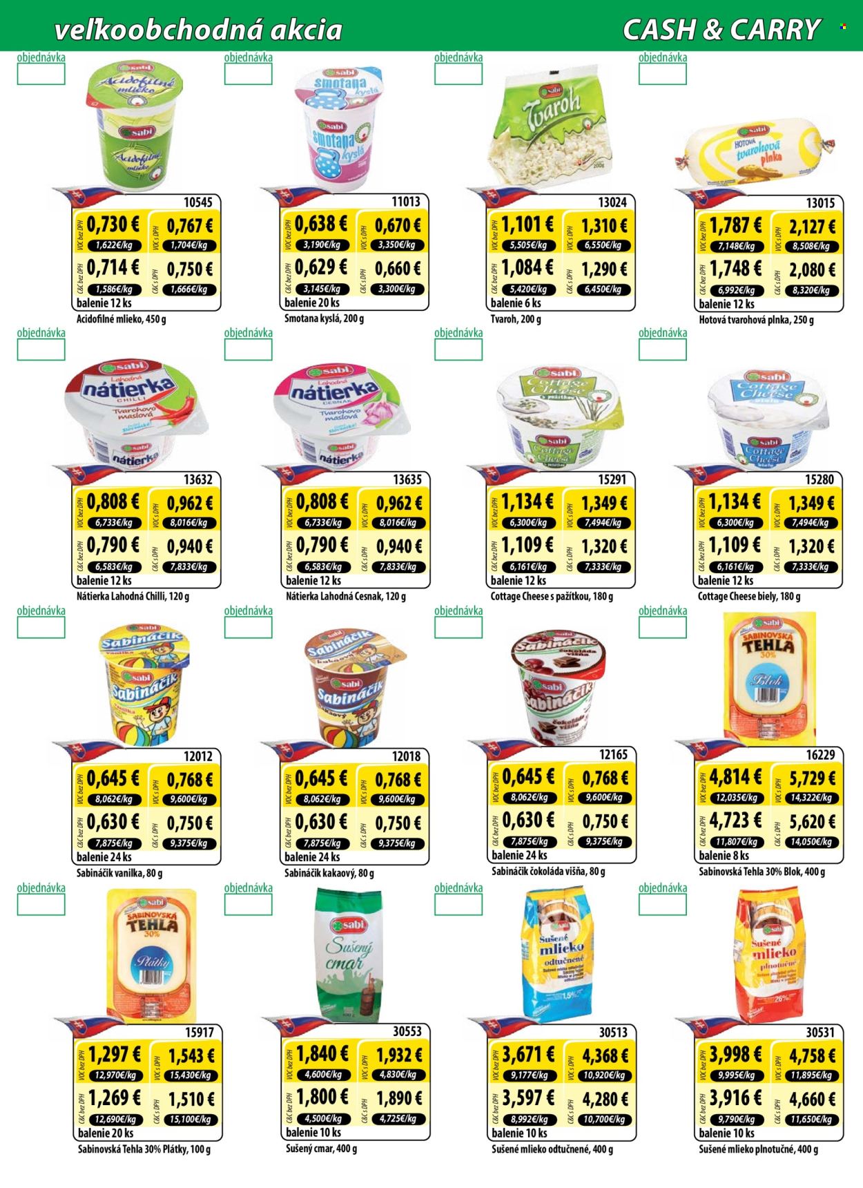 Leták Milk AGRO - 24.9.2025 - 30.9.2025. Strana 2