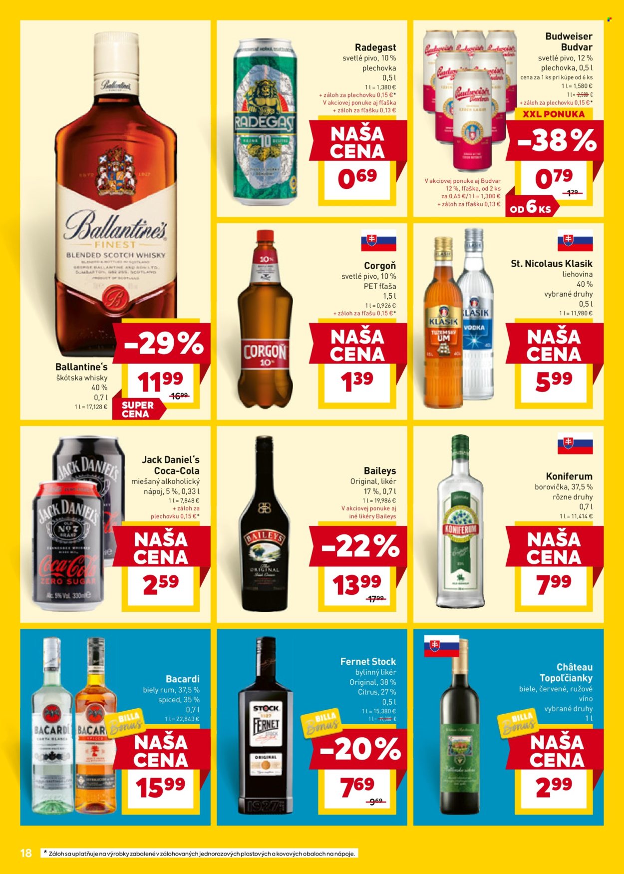 Leták Billa - 24.9.2025 - 30.9.2025. Strana 18