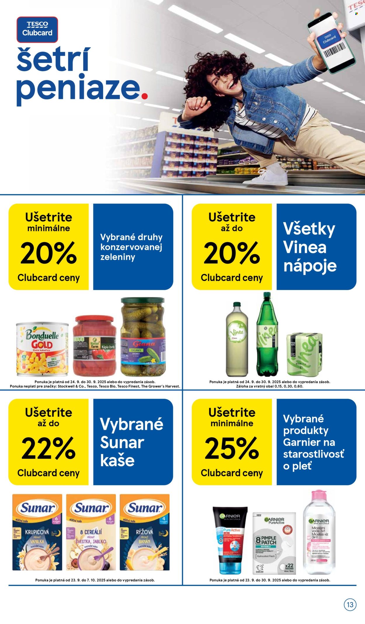 Leták TESCO - 24.9.2025 - 30.9.2025. Strana 13