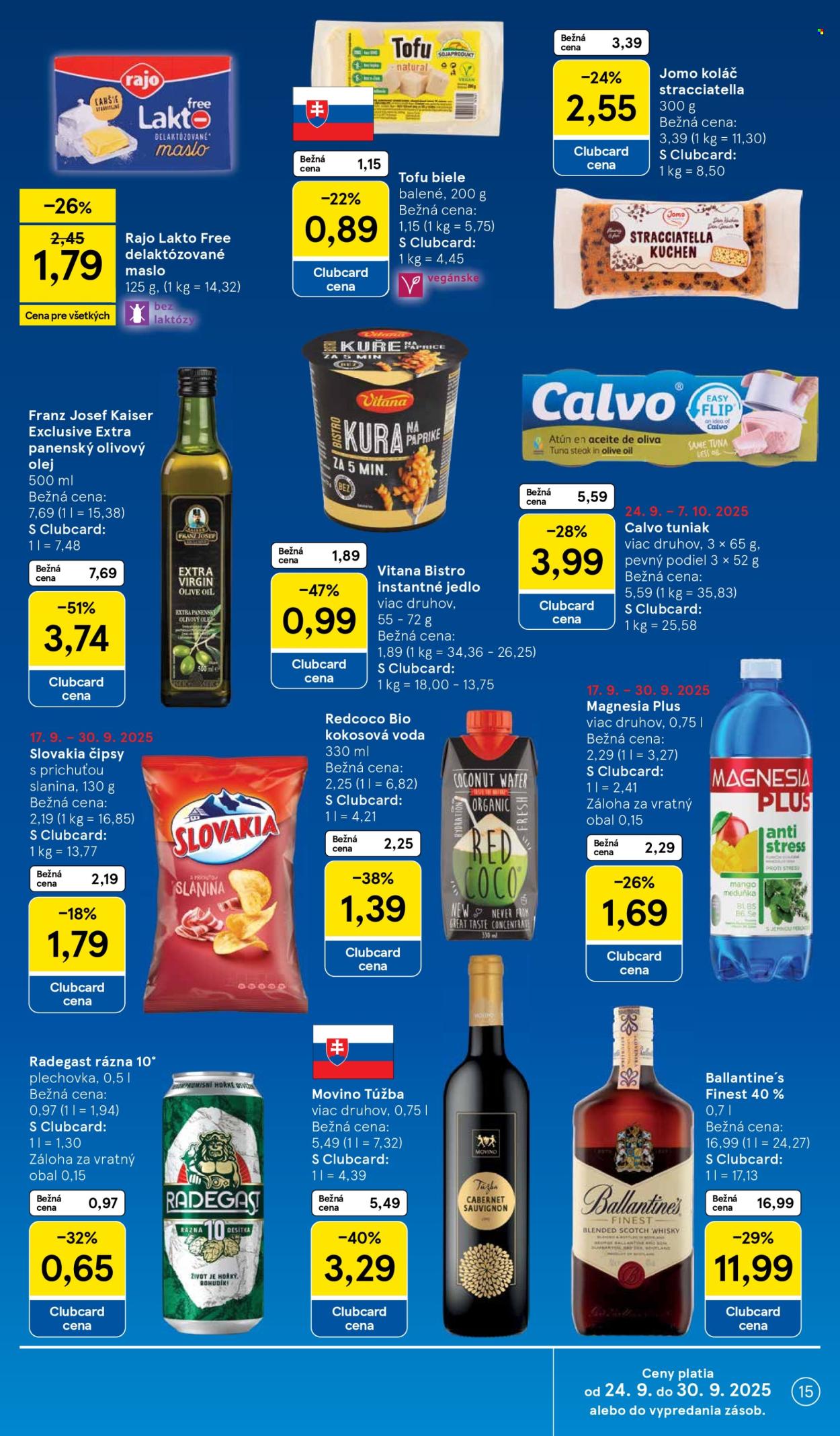 Leták TESCO - 24.9.2025 - 30.9.2025. Strana 15