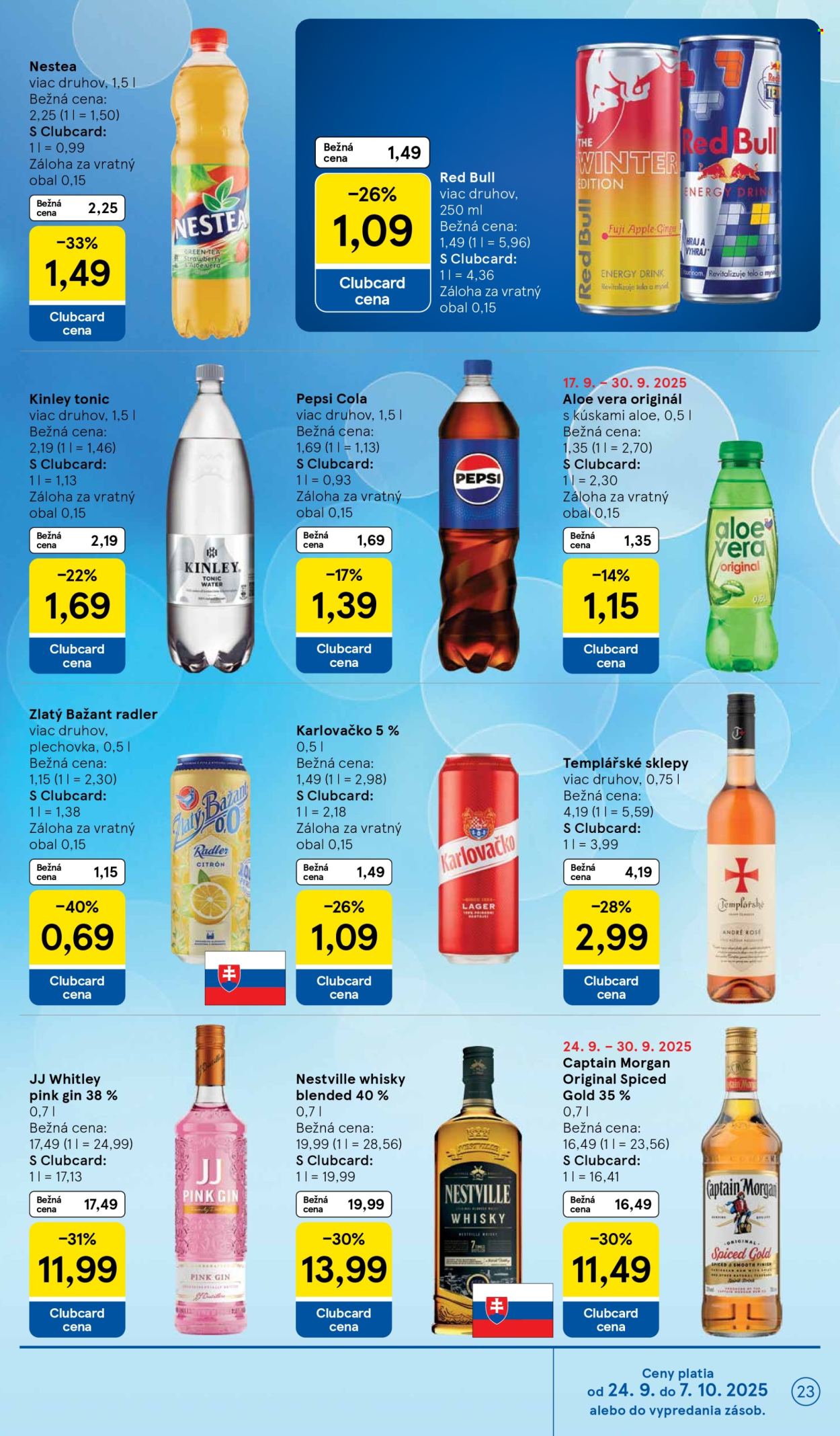 Leták TESCO - 24.9.2025 - 30.9.2025. Strana 23