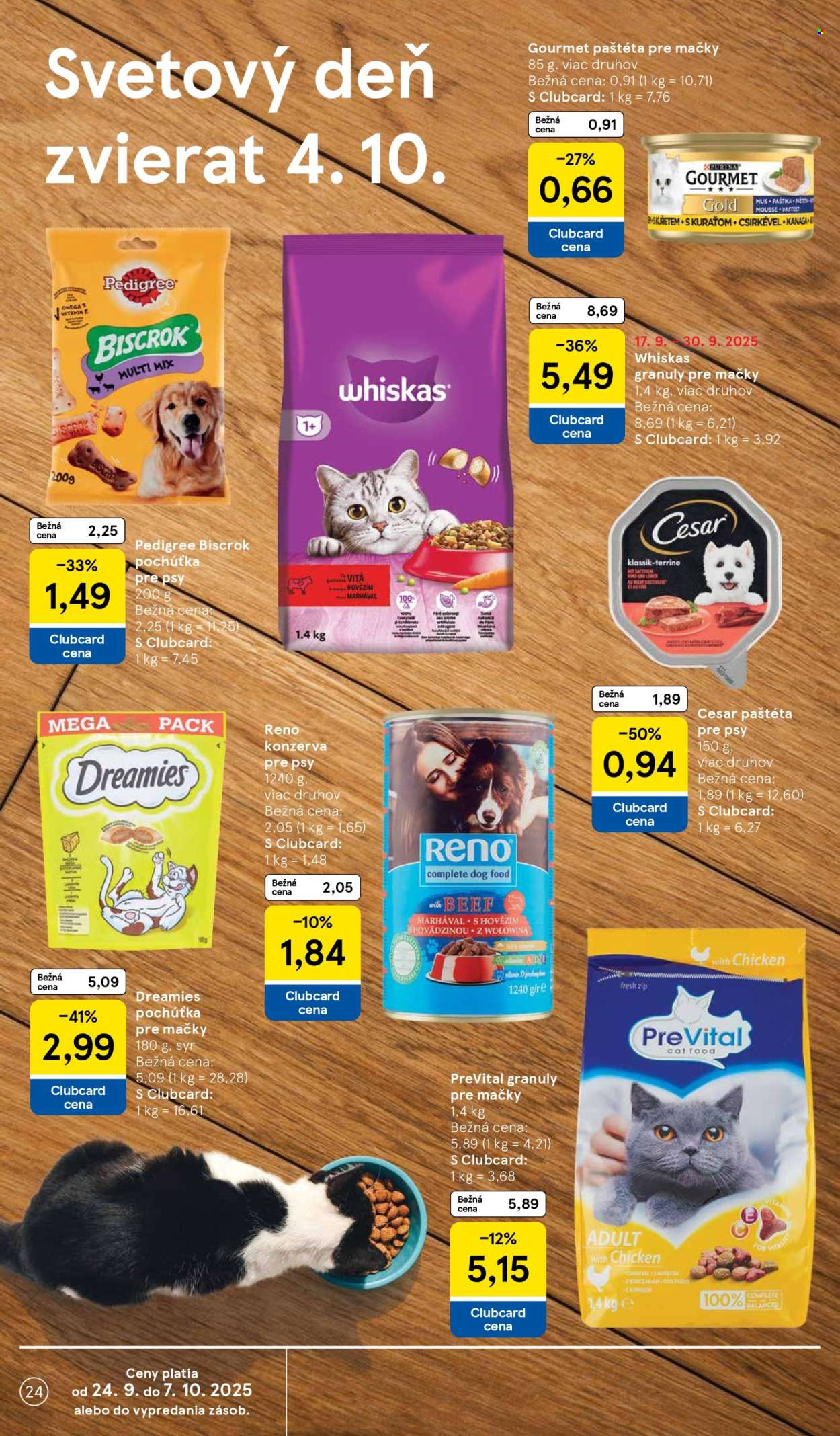 Leták TESCO - 24.9.2025 - 30.9.2025. Strana 24